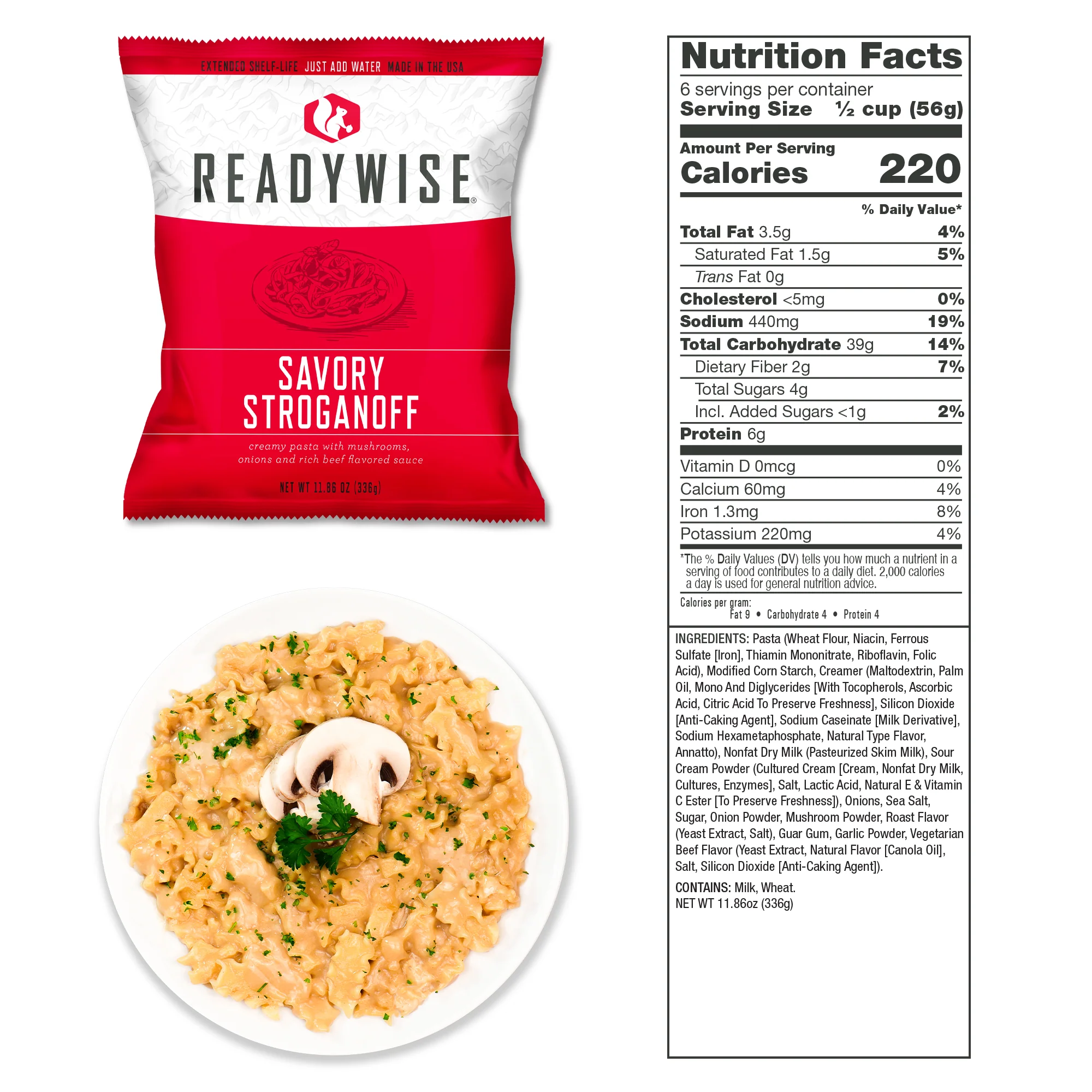 ReadyWise - 360 Serving Package - (3 buckets) 2 Entrée and 1 Breakfast - Image 14