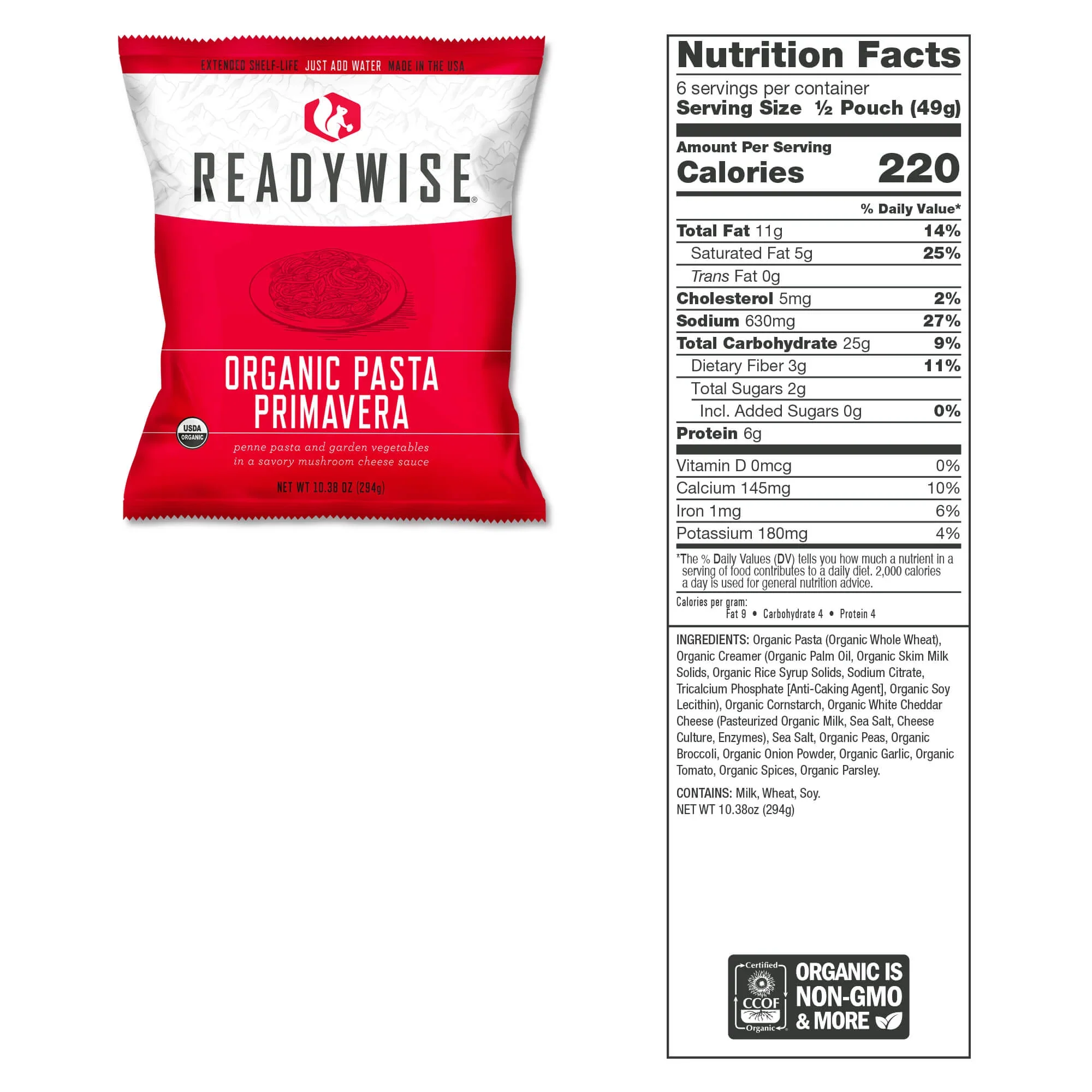 ReadyWise - 90 Serving Organic Bucket - Image 4
