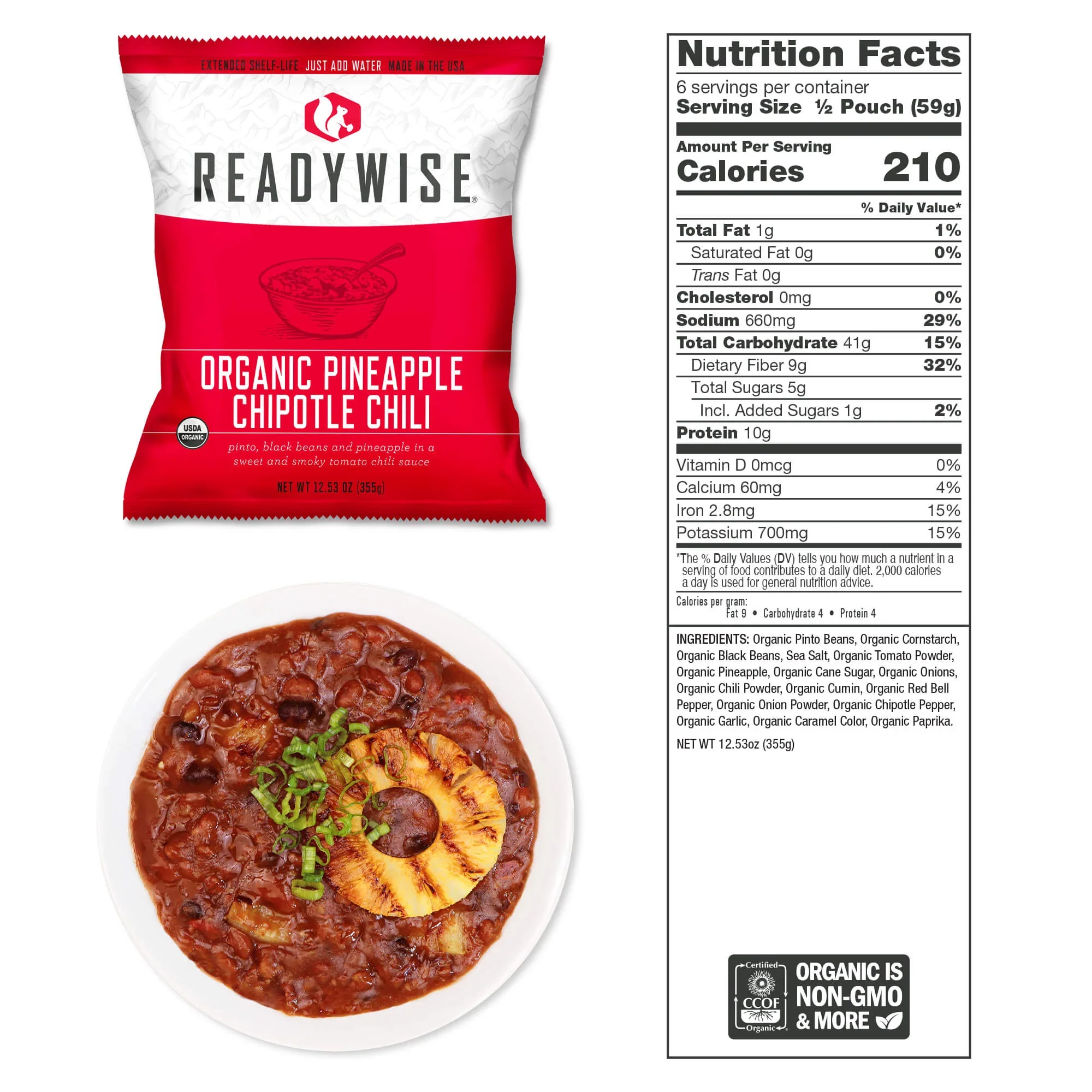 ReadyWise - 90 Serving Organic Bucket - Image 5