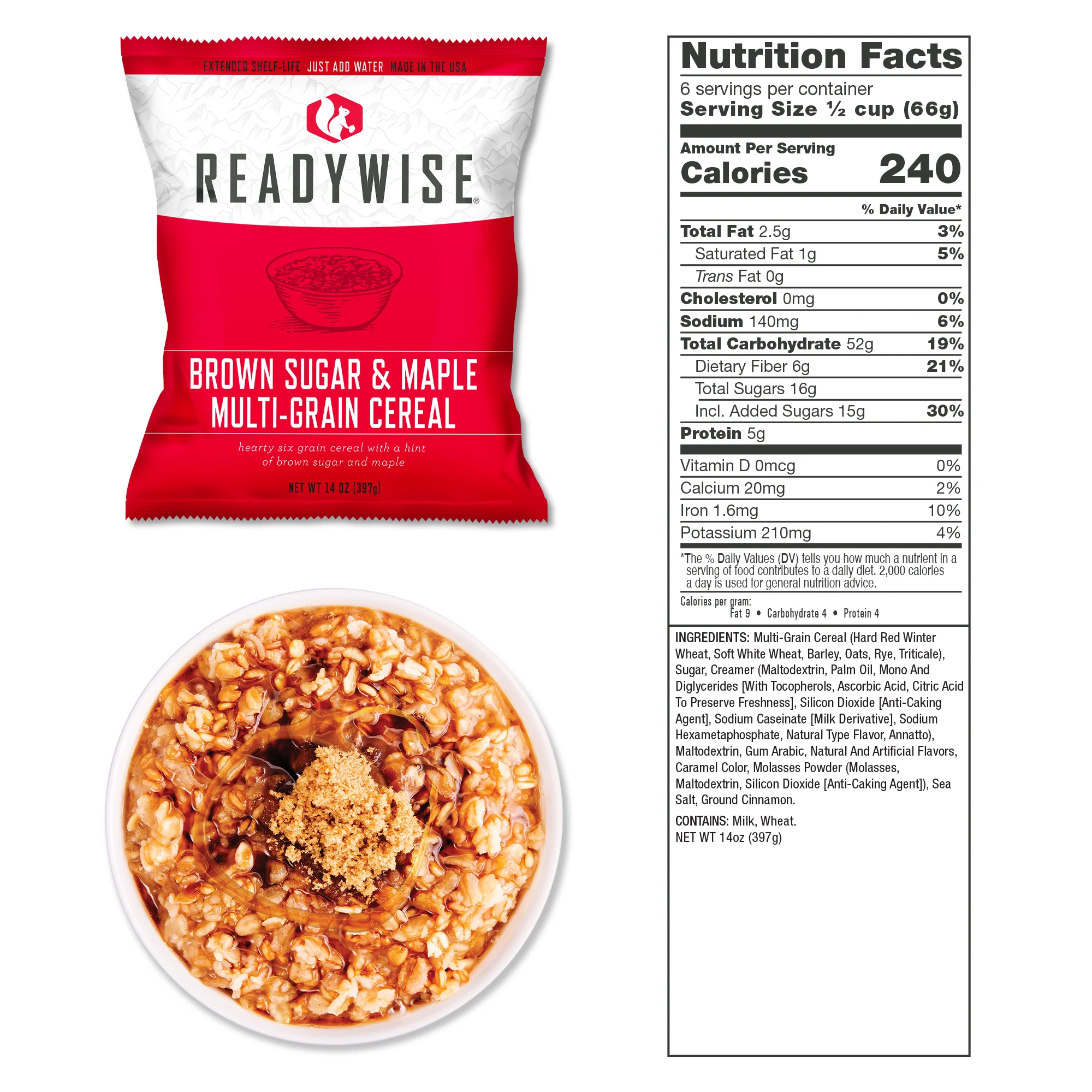 ReadyWise - 120 Serving Breakfast Bucket - Image 7