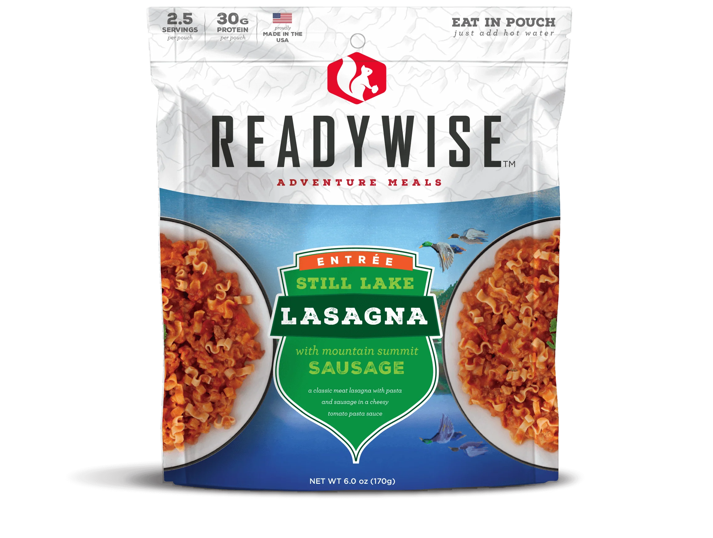 ReadyWise - Still Lake Lasagna with Sausage - 6 Pack - Image 2