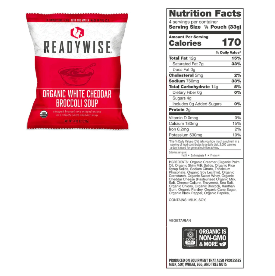 ReadyWise - 90 Serving Organic Bucket - Image 4