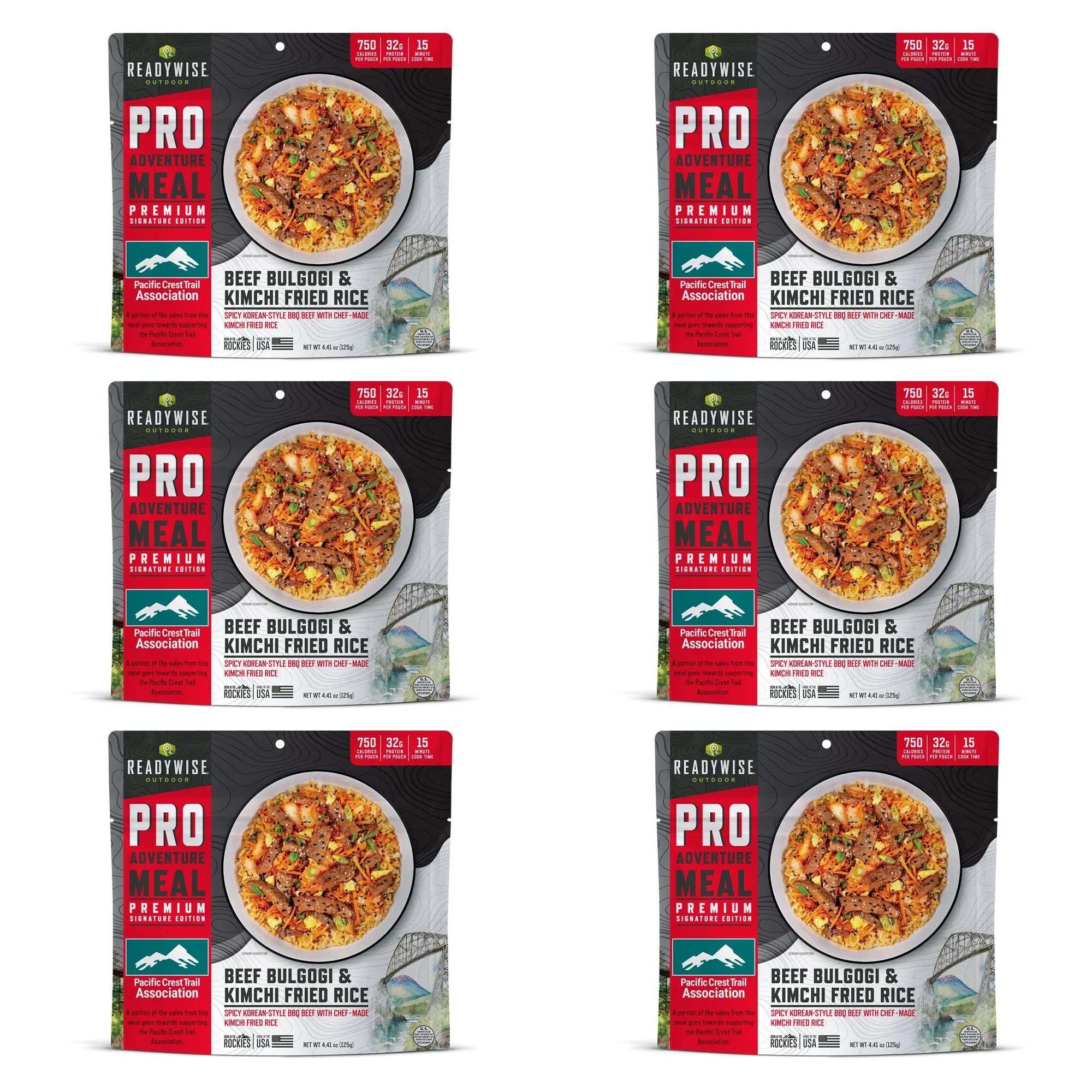 ReadyWise - Pro Adventure Meal Beef Bulgogi and Kimchi Fried Rice - 6 Pack - Image 2