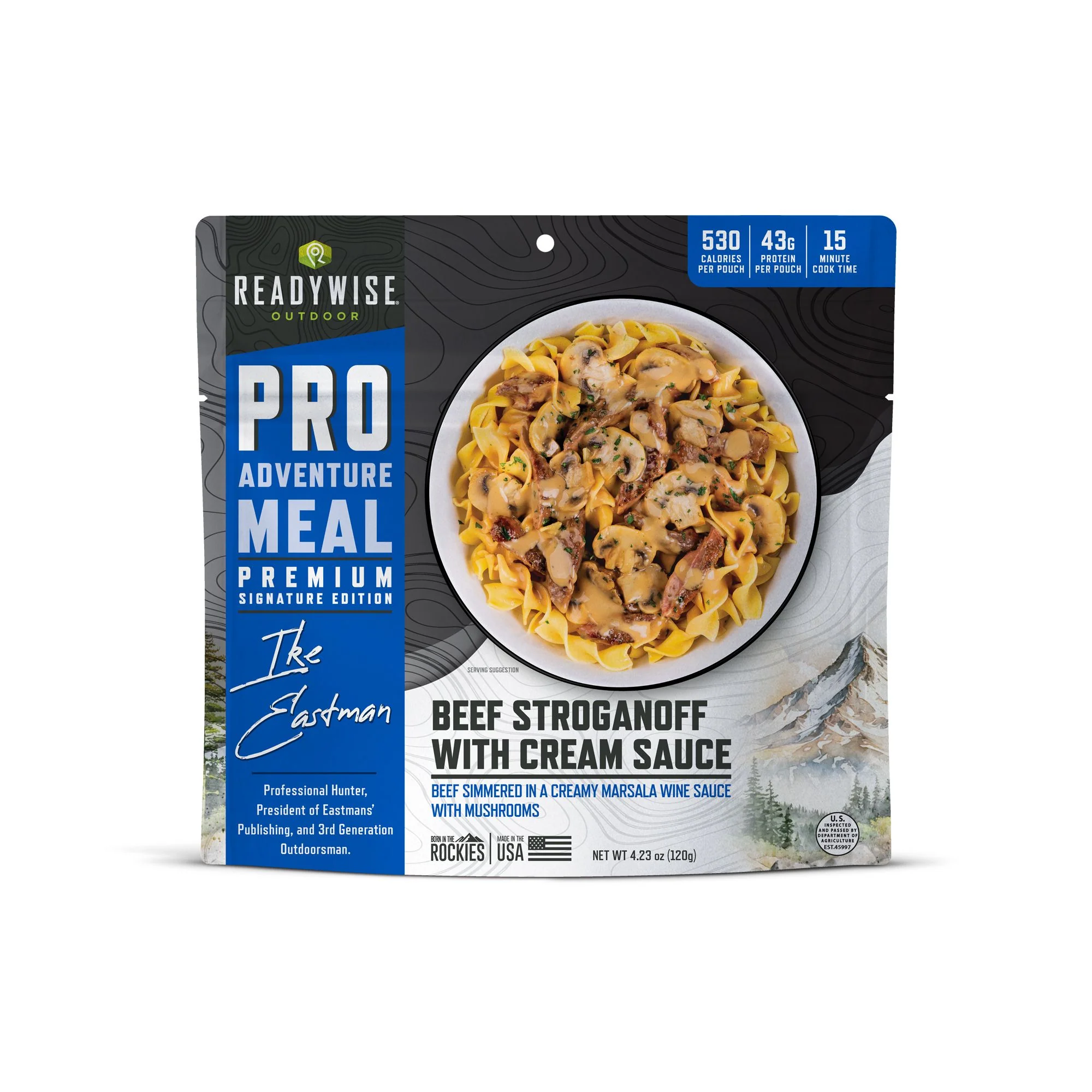 ReadyWise - Pro Adventure Meal Beef Stroganoff with Mushroom Cream Sauce - 6 Pack - Image 3