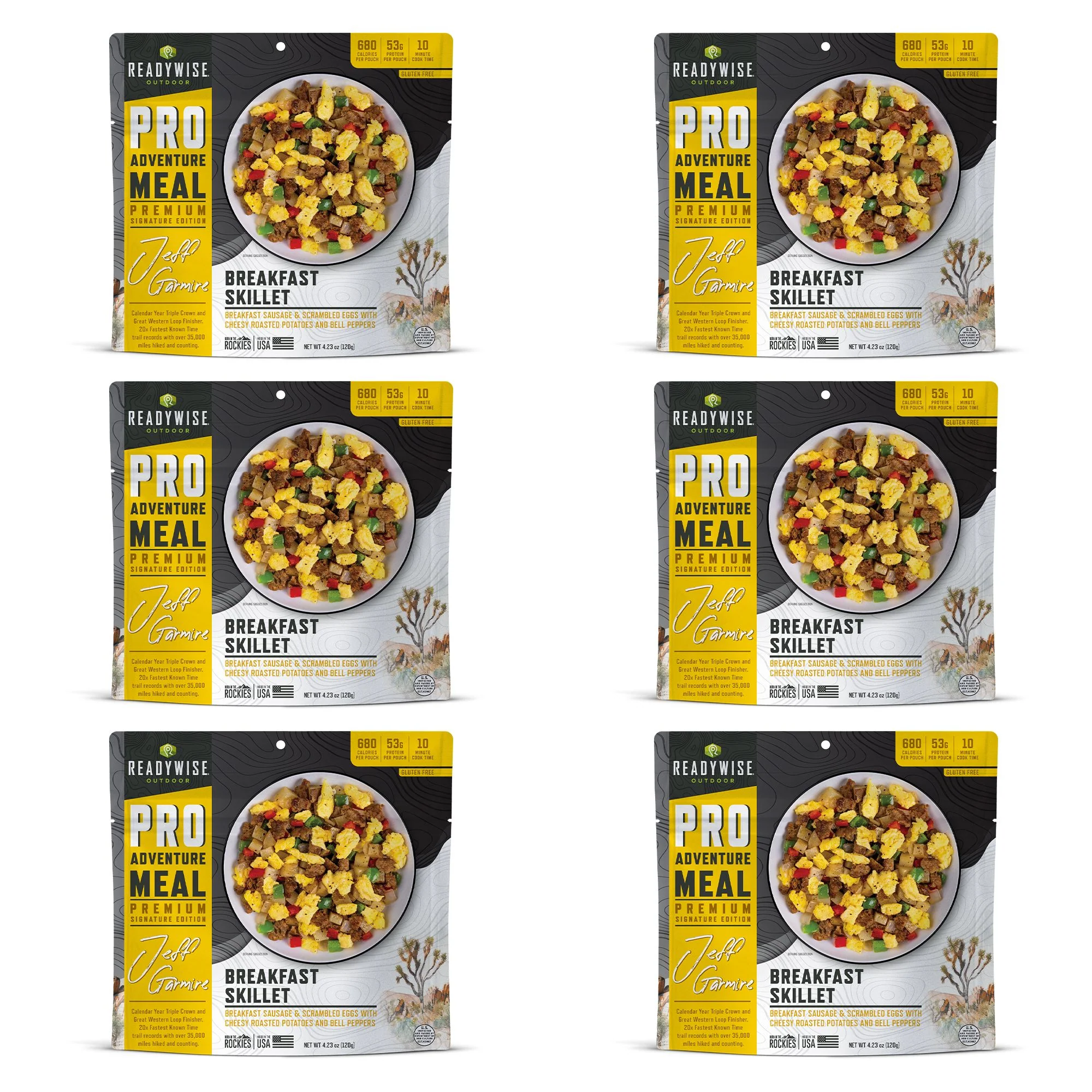 ReadyWise - Pro Adventure Meal Breakfast Skillet - 6 Pack - Image 2