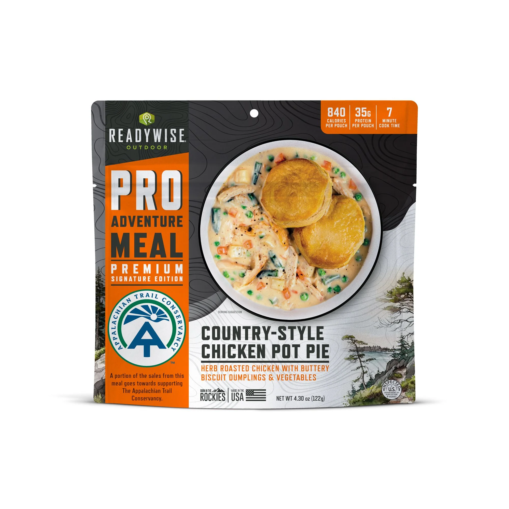 ReadyWise - Pro Adventure Meal Classic Chicken Pot Pie - 6 Pack - Image 3