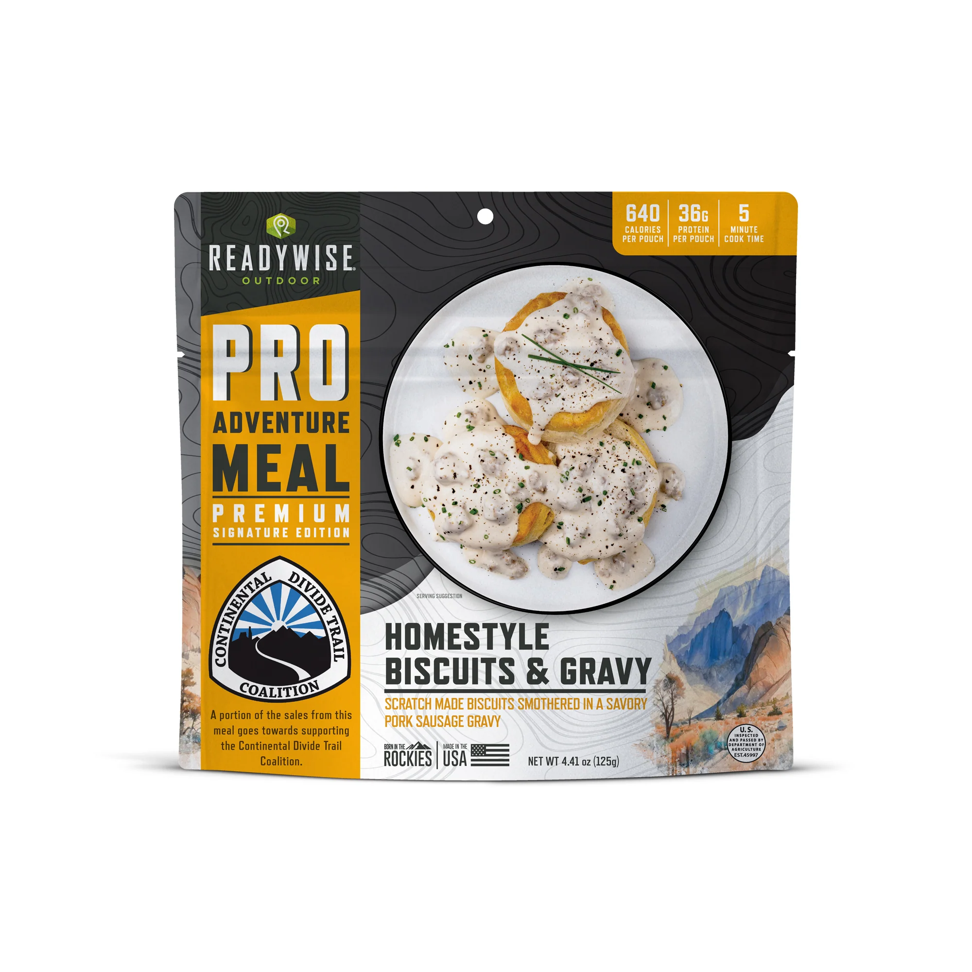 ReadyWise - Pro Adventure Meal Homestyle Biscuits & Gravy with Sausage - 6 Pack - Image 3