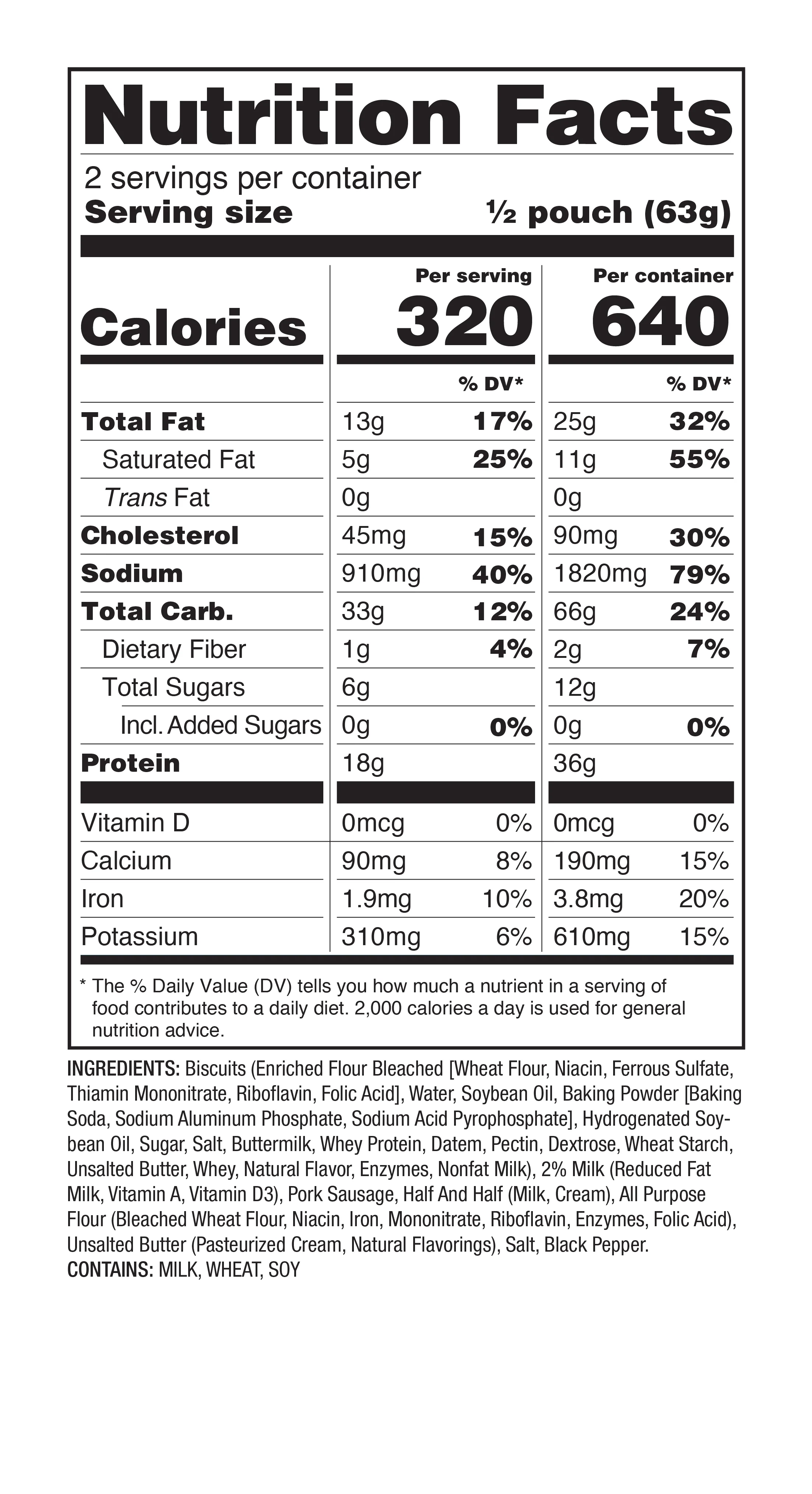 ReadyWise - Pro Adventure Meal Homestyle Biscuits & Gravy with Sausage - 6 Pack - Image 5