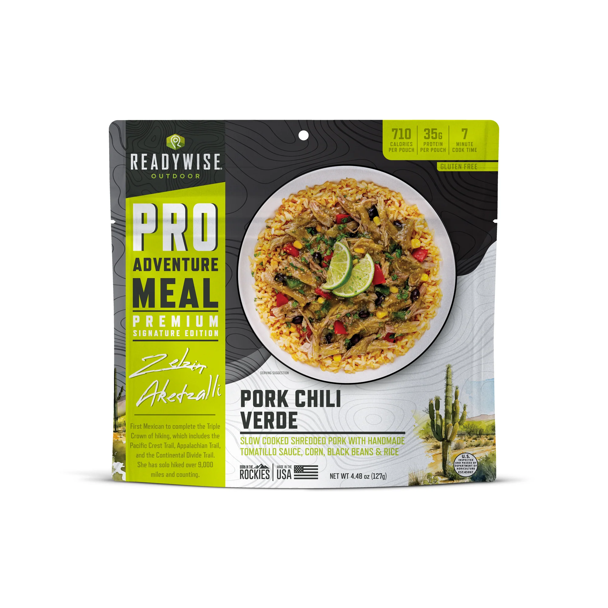 ReadyWise - Pro Adventure Meal Pork Chile Verde - 6 Pack - Image 3