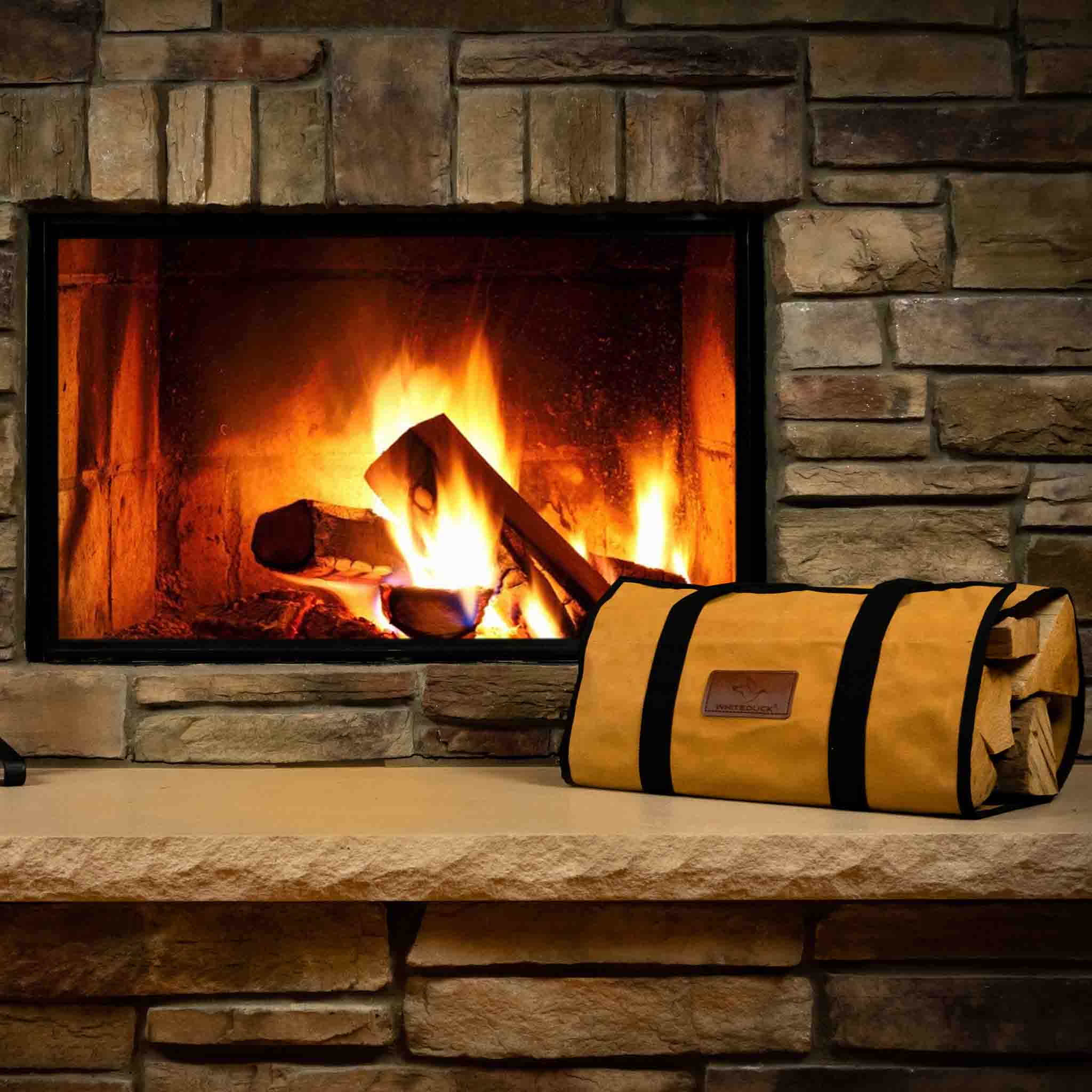 Rectangle Canvas Firewood Log Carriers - Image 10