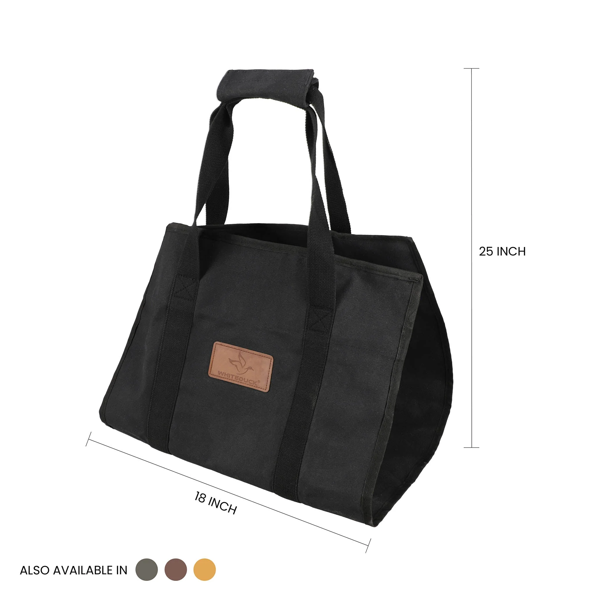 Rectangle Canvas Firewood Log Carriers - Image 4