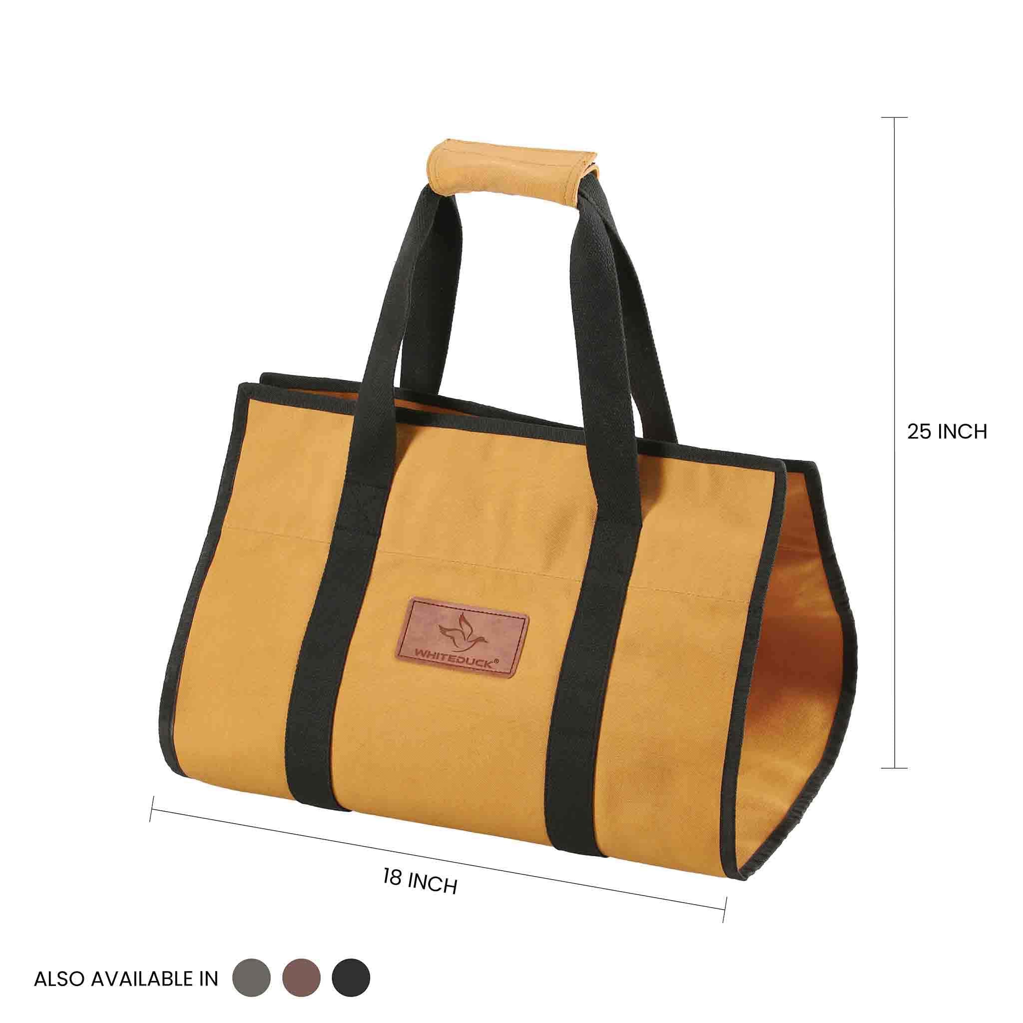 Rectangle Canvas Firewood Log Carriers - Image 8