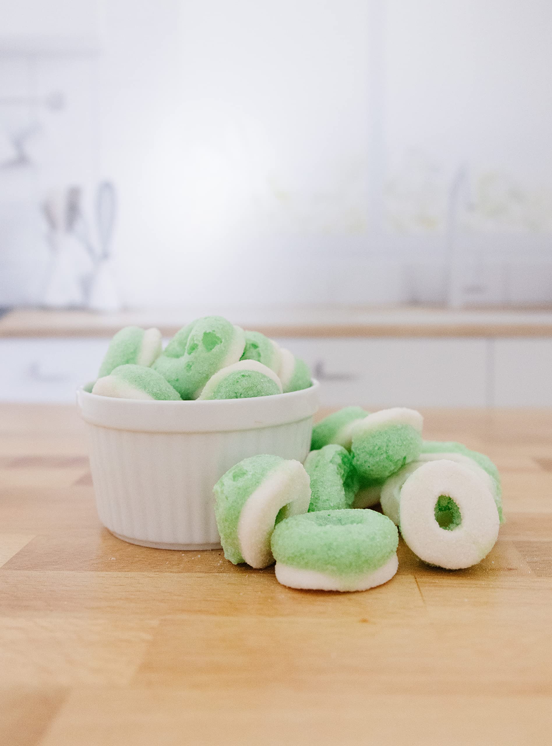 RJ Pantry Freeze-Dried Candy Apple Rings -14 oz Bag - Image 3