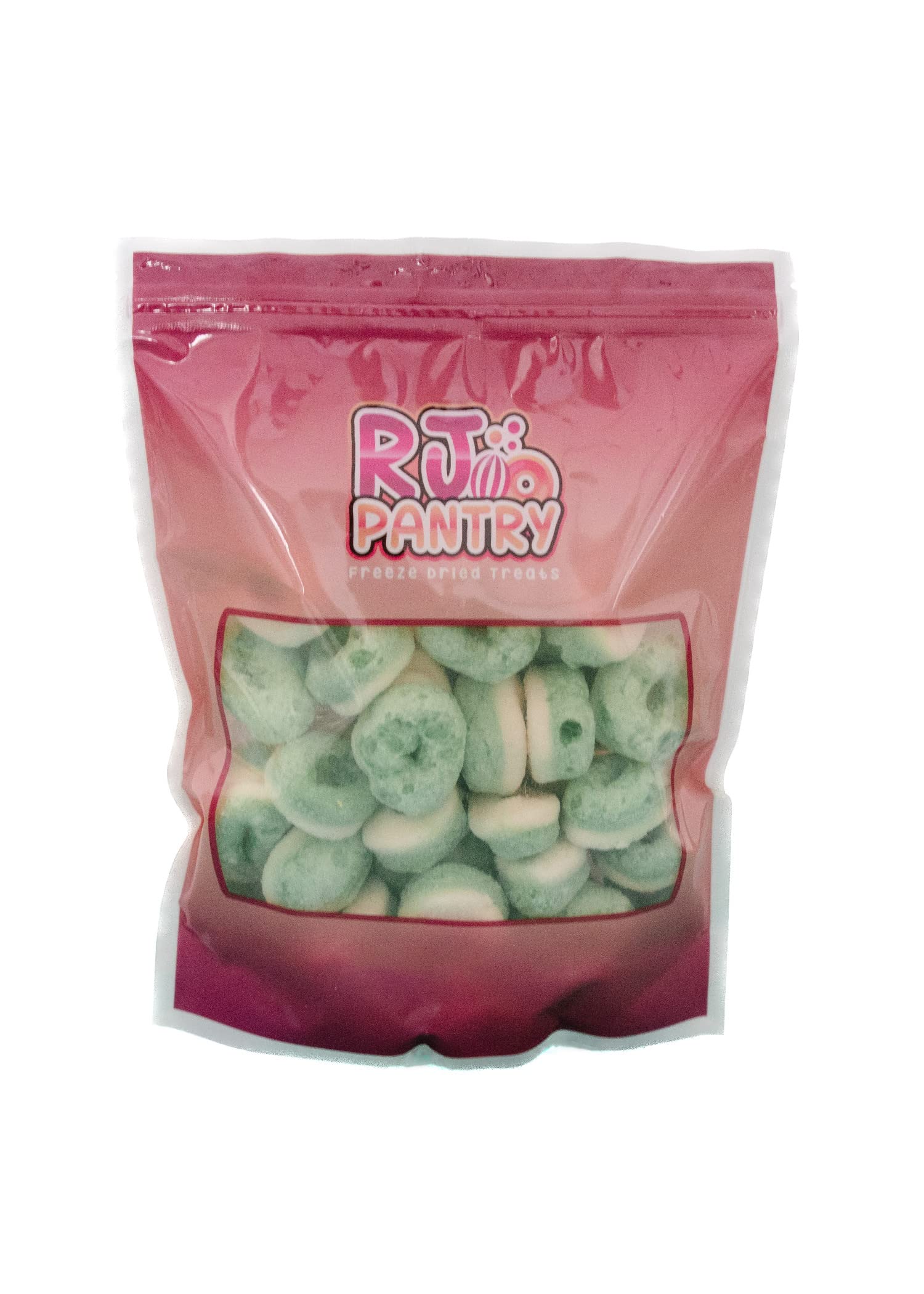 RJ Pantry Freeze-Dried Candy Apple Rings -14 oz Bag - Image 8