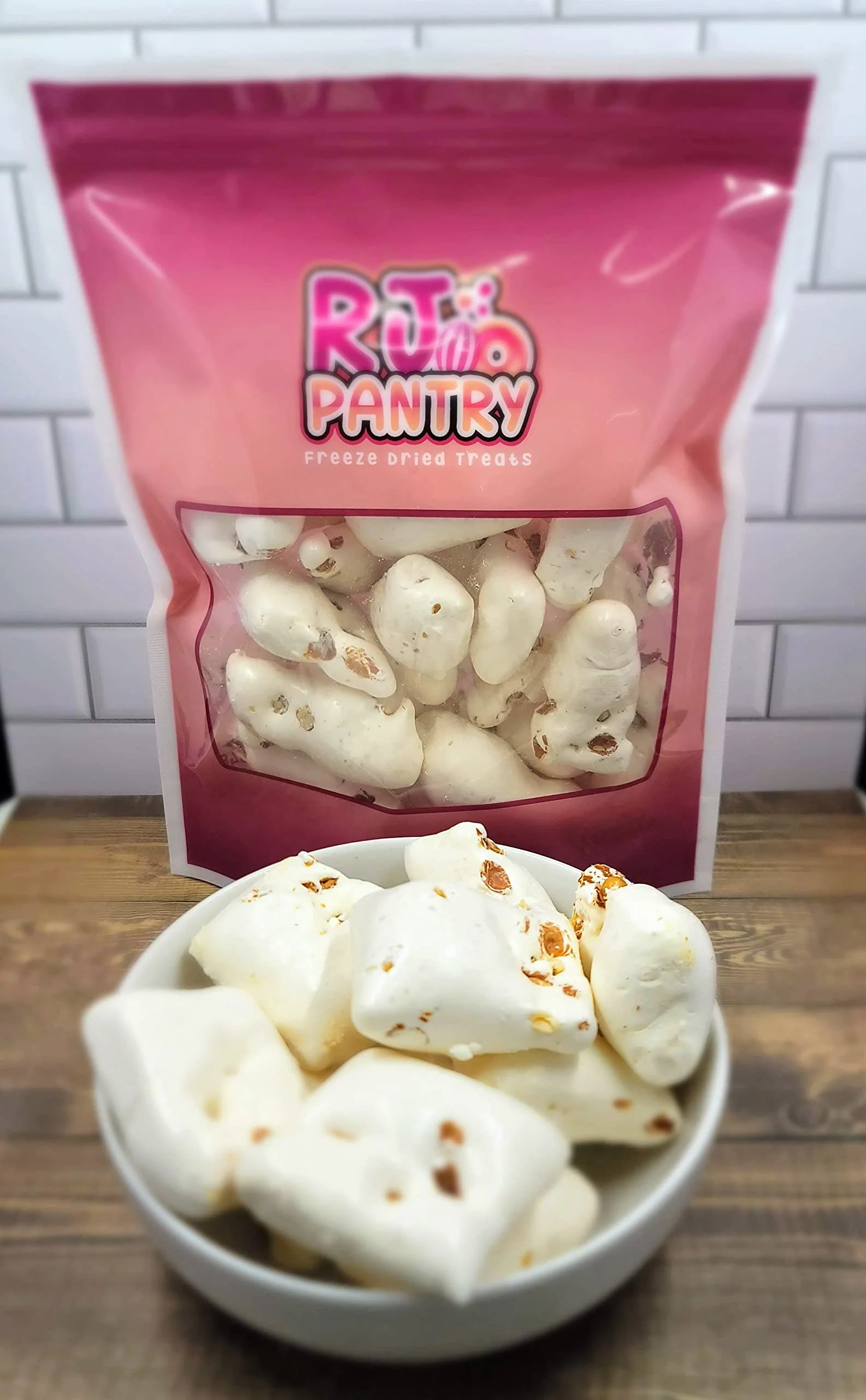 RJ Pantry Freeze-Dried Peanut Honey Nougat Hunks - 4oz Bag - Image 4