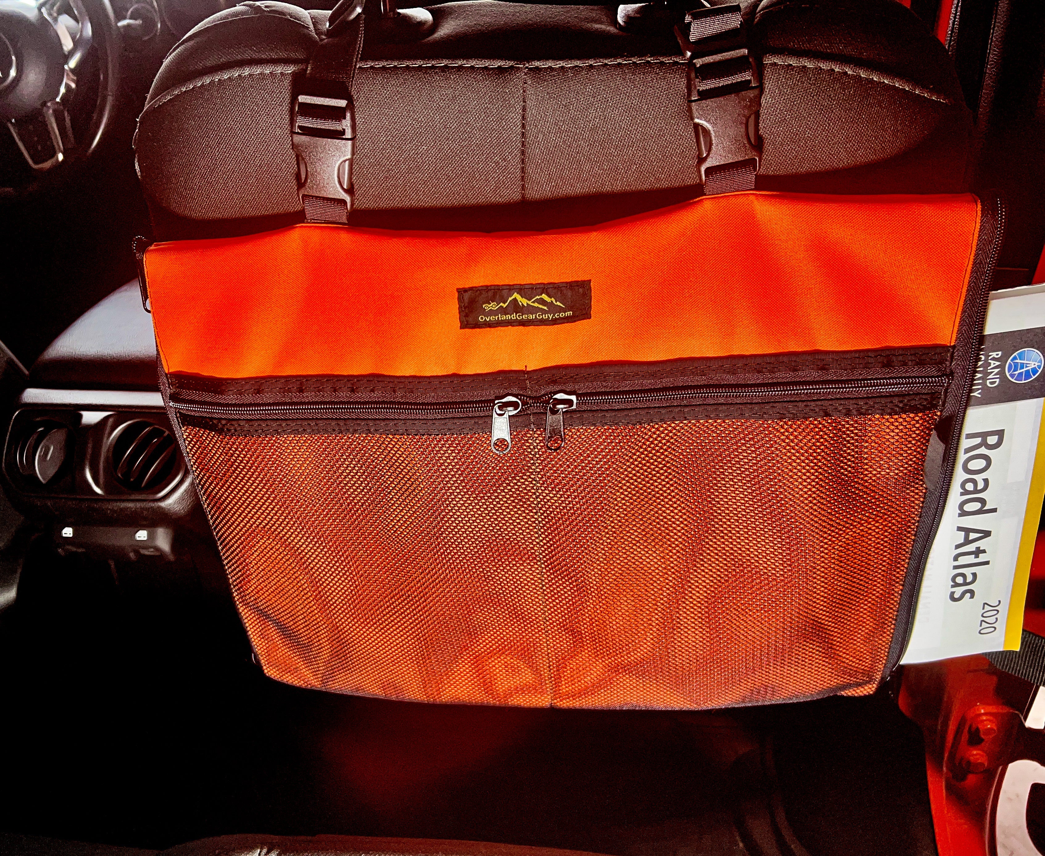 Road Atlas, Laptop/Tablet Seatback Pouch - Image 4