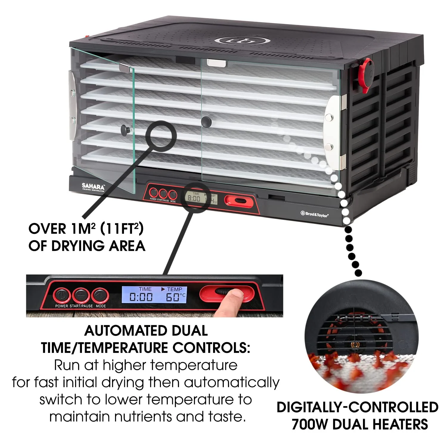 Brod & Taylor - SAHARA Folding Food Dehydrator - Image 4