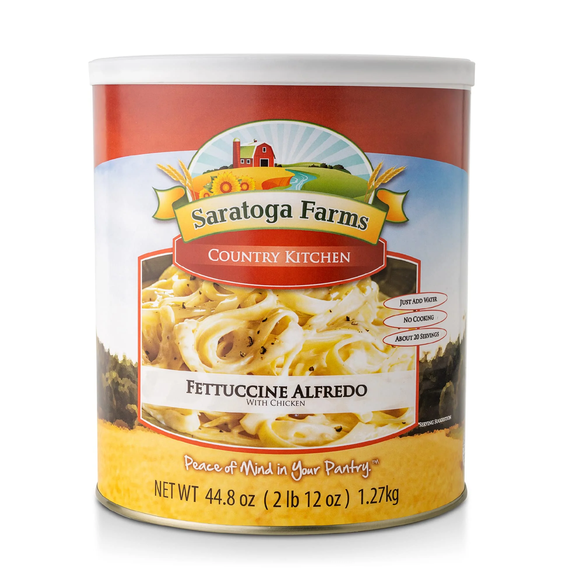 Saratoga Farms - Chicken Fettuccine Alfredo - 20 Servings
