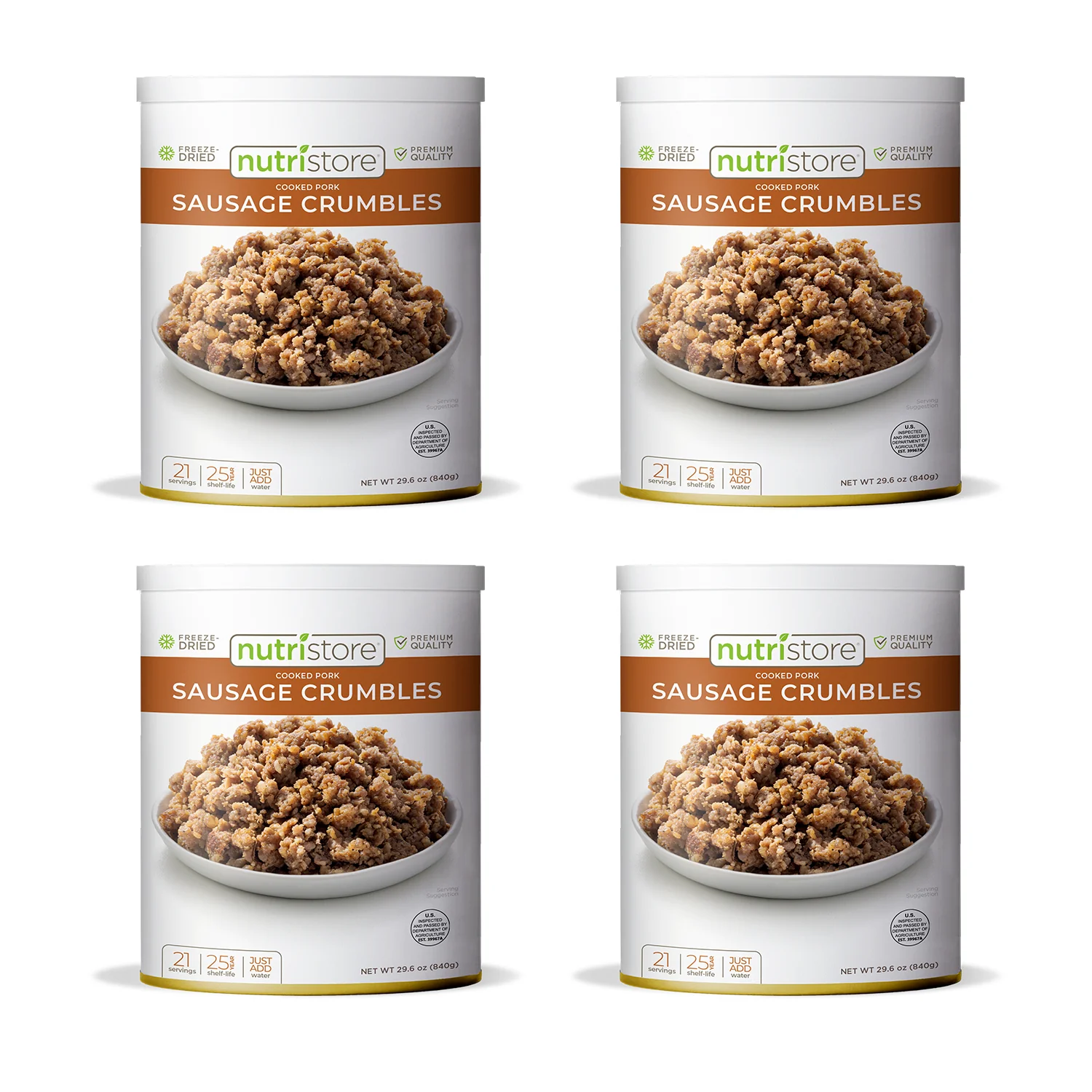 Sausage Crumbles Freeze Dried - #10 Can - Image 6