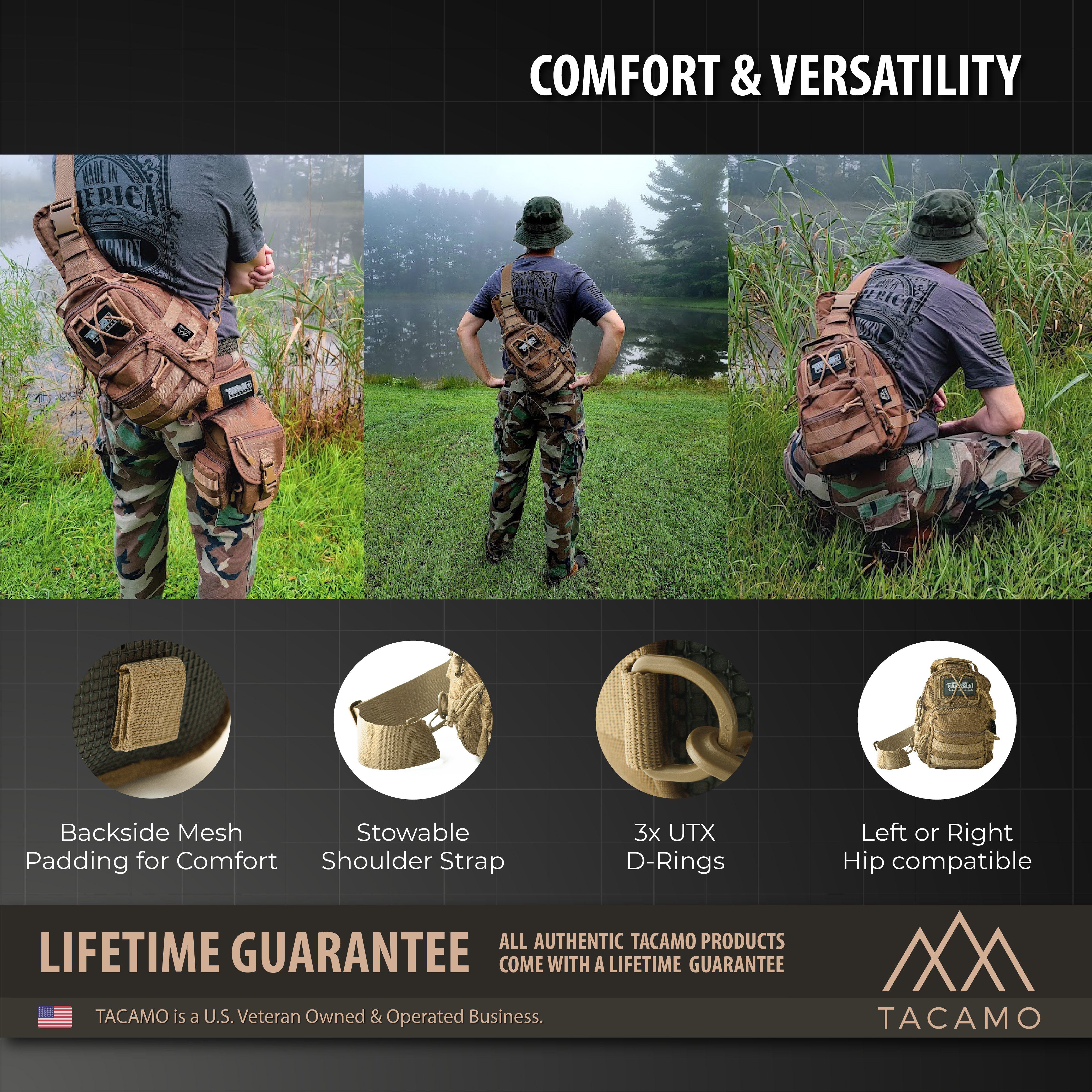 SB10 10L Tactical Crossbody Shoulder Bag - Image 4
