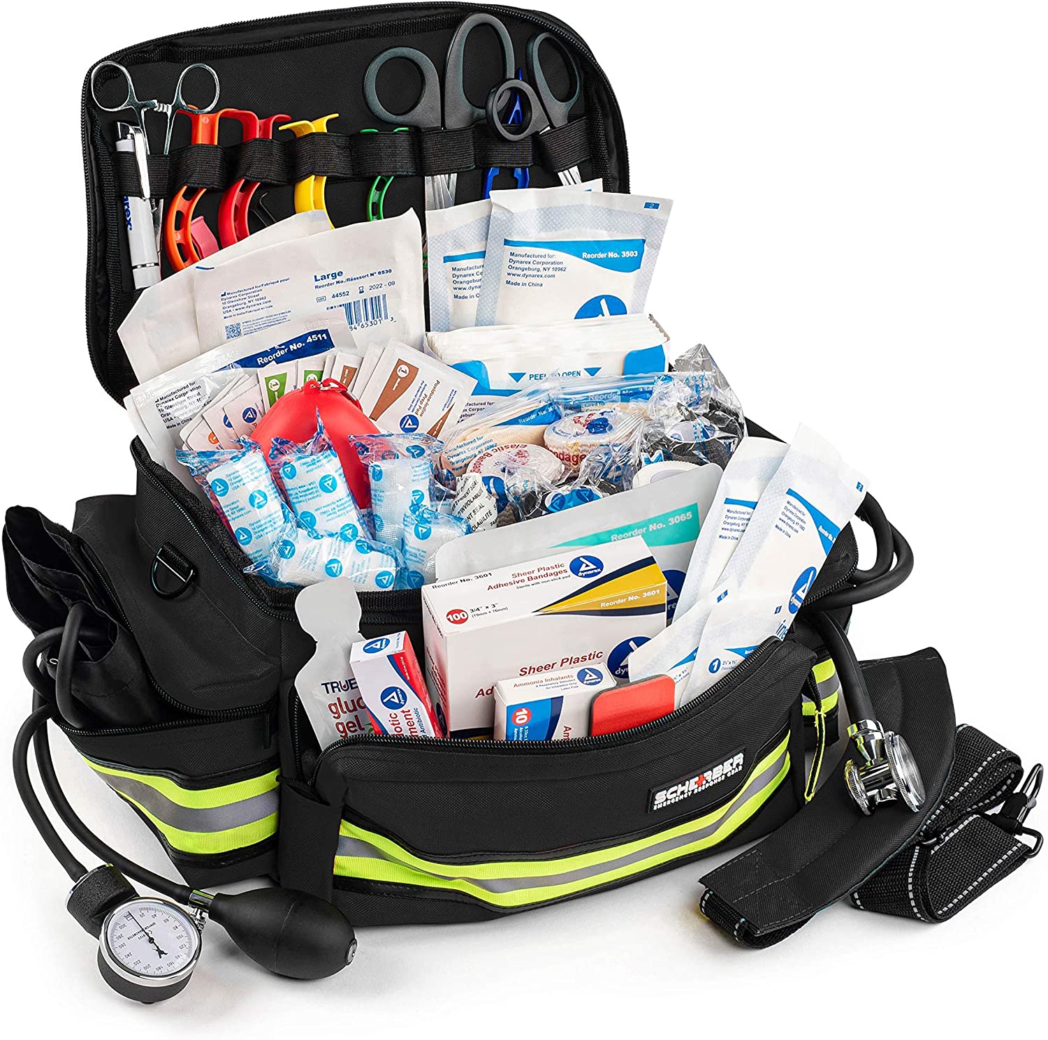 Scherber Basic First Responder Trauma Kit - Fully Stocked - Image 9