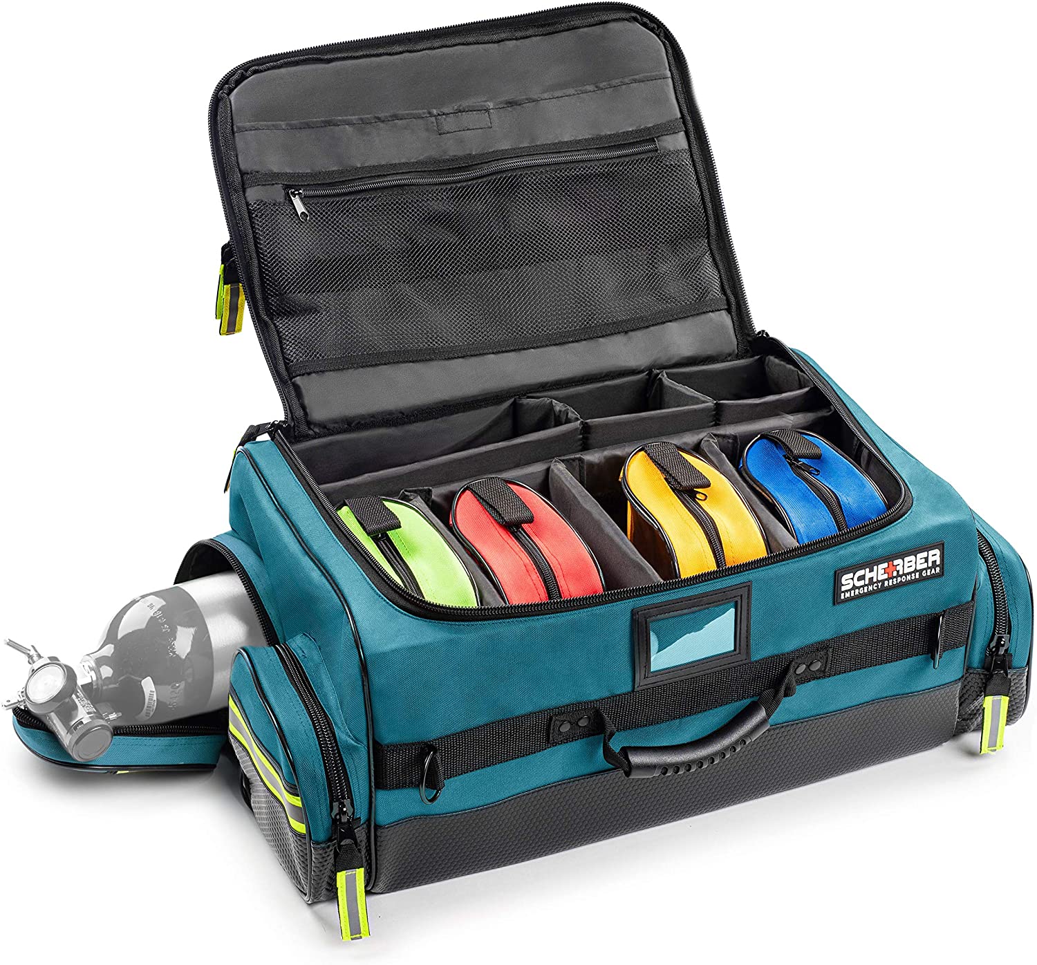 Scherber First Responder O2 Bag | Ultimate Professional EMT/EMS Trauma Oxygen Bag - Image 8