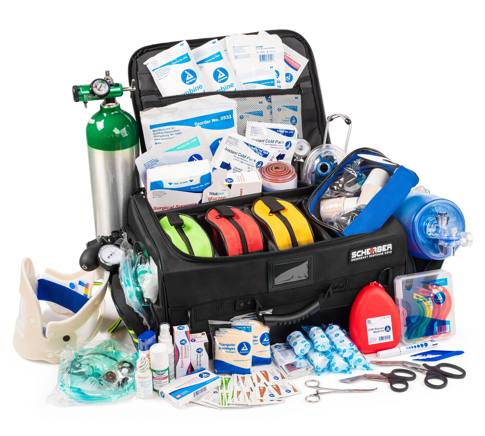 Scherber Ultimate First Responder Trauma kit O2 - Fully Stocked - Image 10