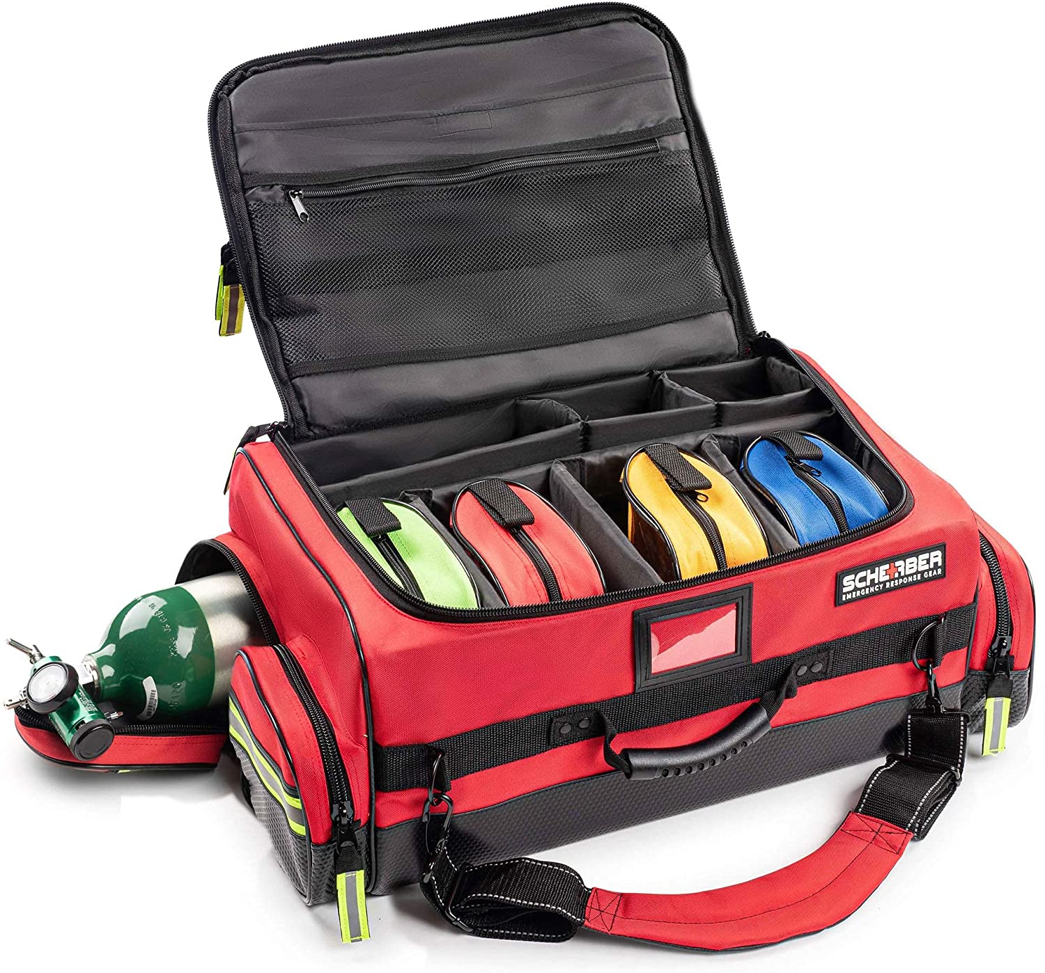 Scherber Ultimate First Responder Trauma kit O2 W/Bleeding Control - Fully Stocked - Image 3