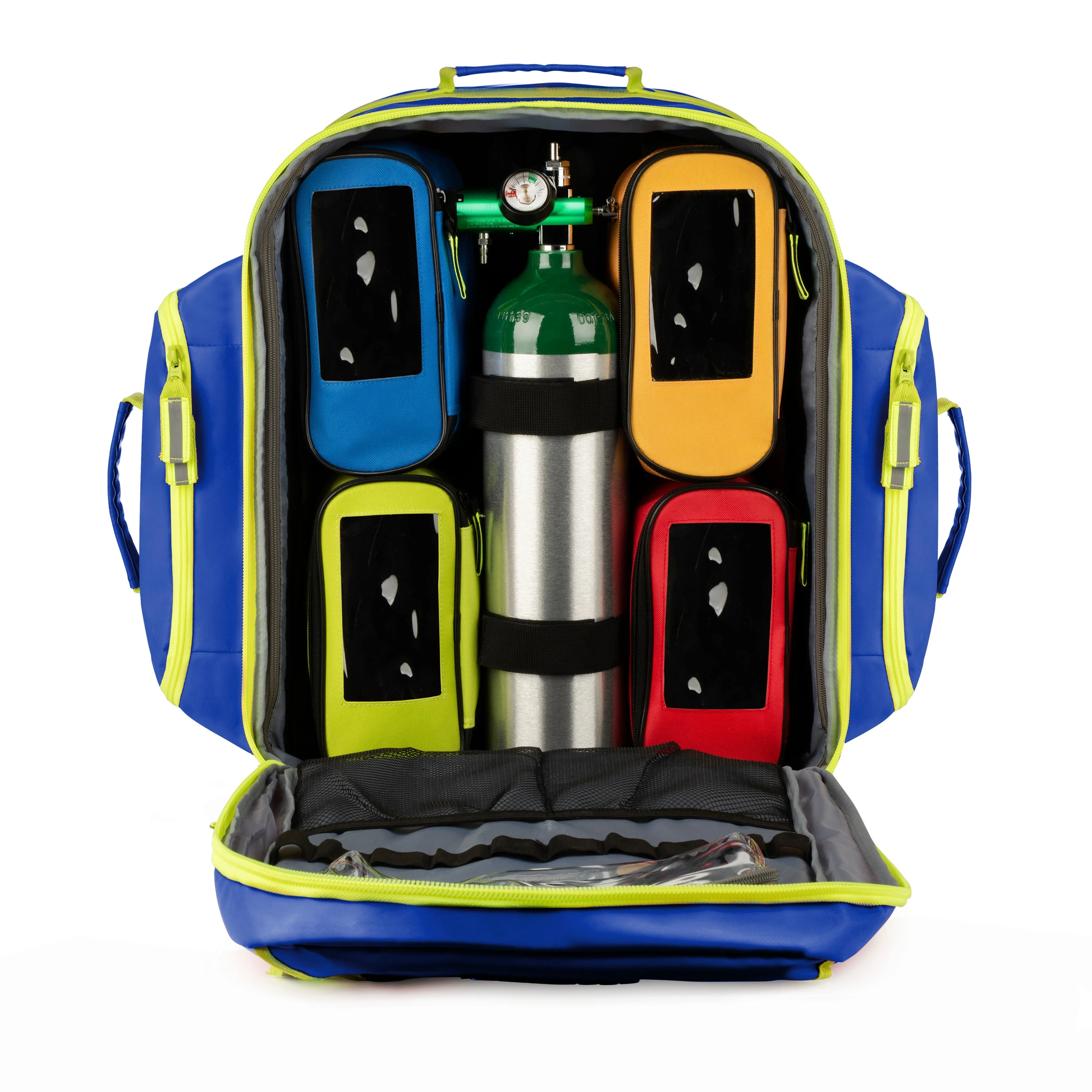 Scherber Ultimate First Responder Trauma O2 Backpack W/Bleeding Control - Fully Stocked - Image 18