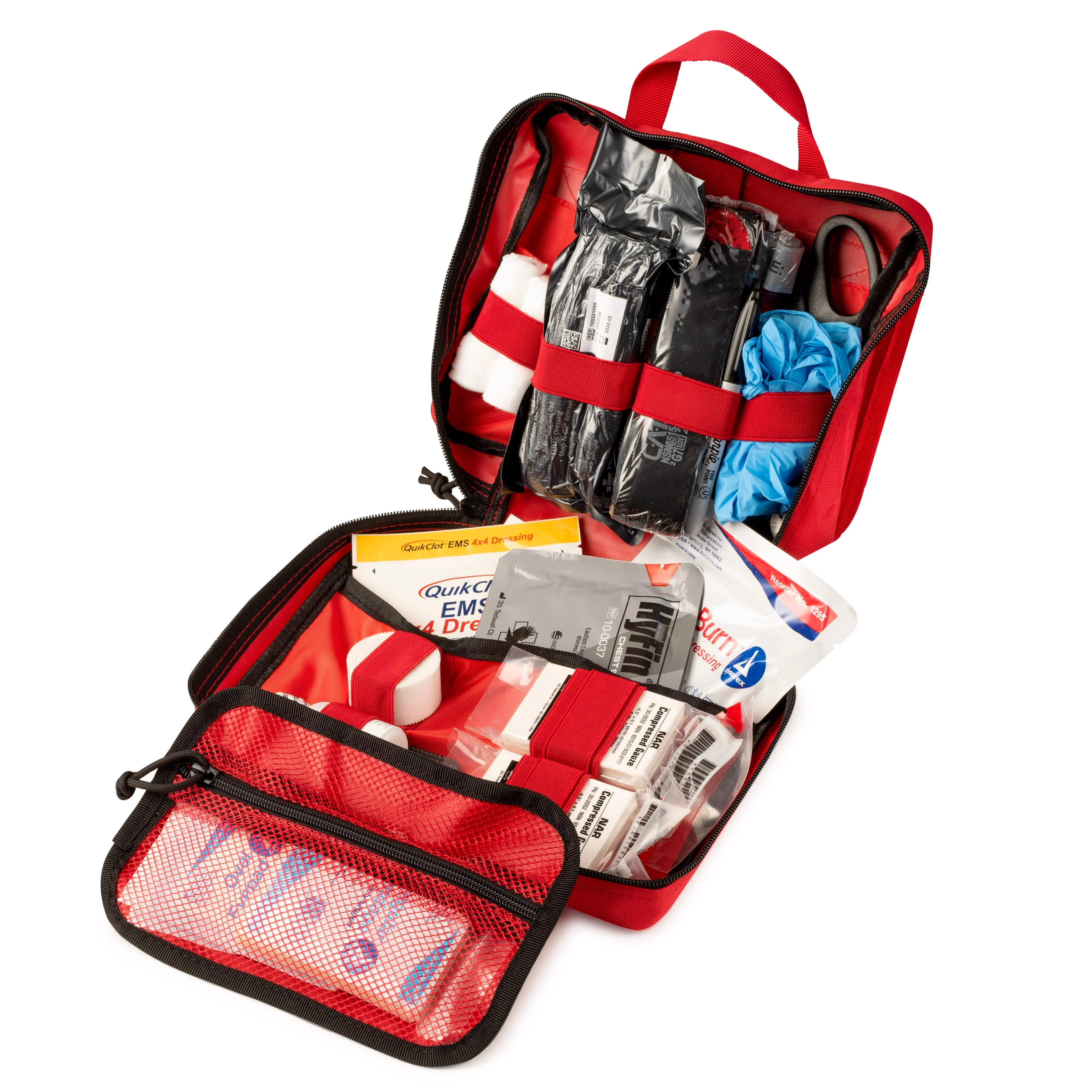 Scherber Vehicle IFAK Emergency Trauma Kit | 25+ Medical Supplies | Basic - Image 3