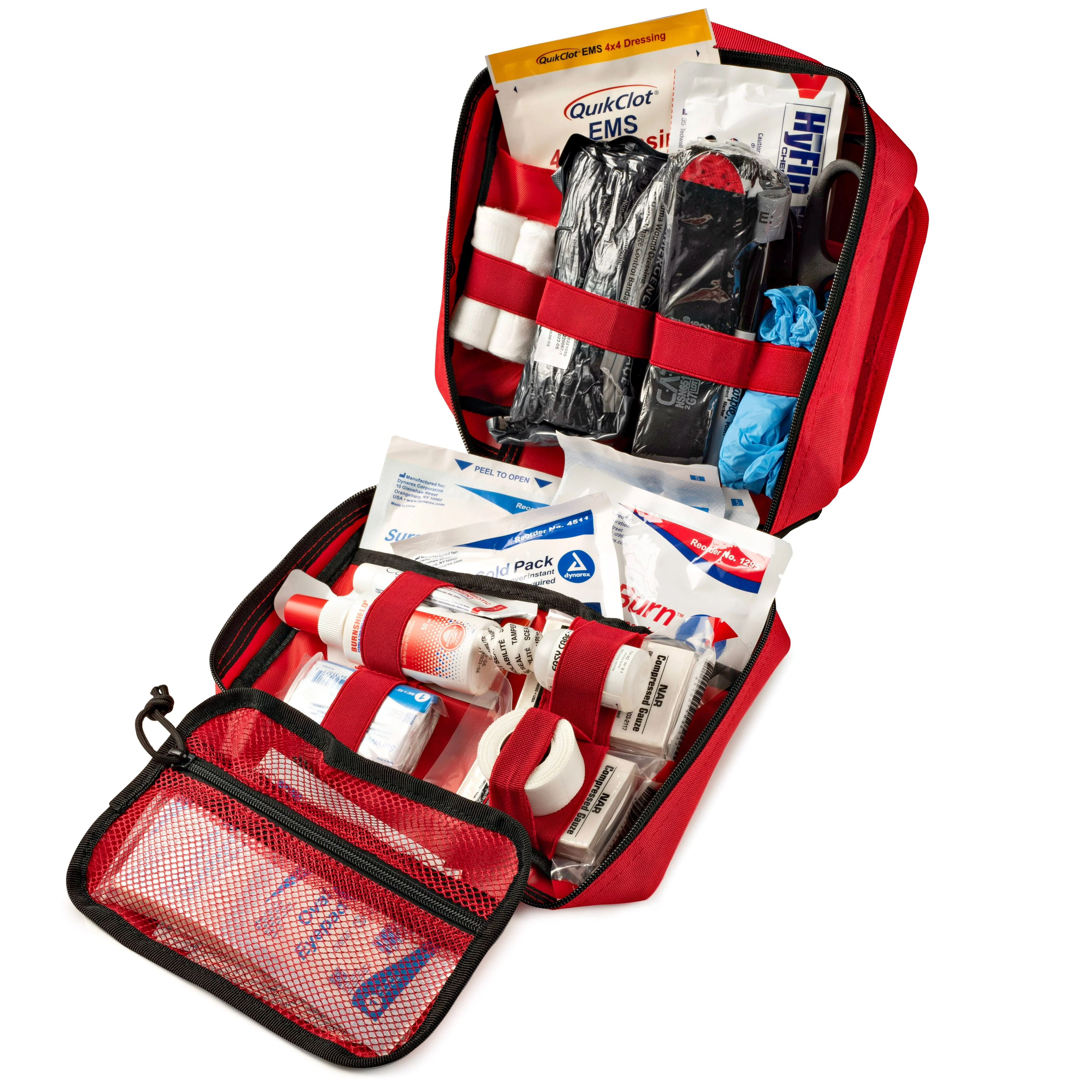 Scherber Vehicle IFAK Emergency Trauma Kit | 90+ Medical Supplies | Intermediate - Image 3