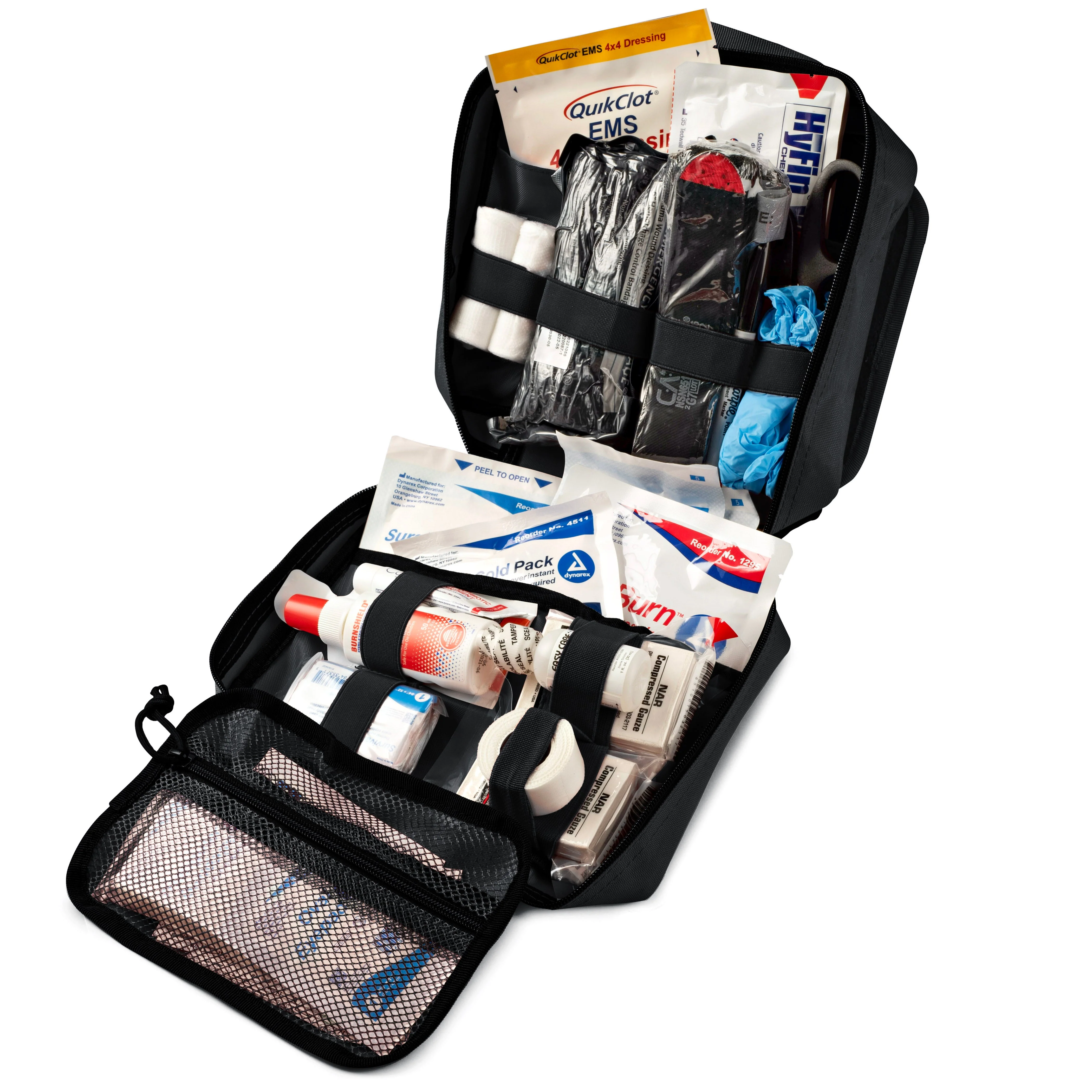Scherber Vehicle IFAK Emergency Trauma Kit | 90+ Medical Supplies | Intermediate - Image 4