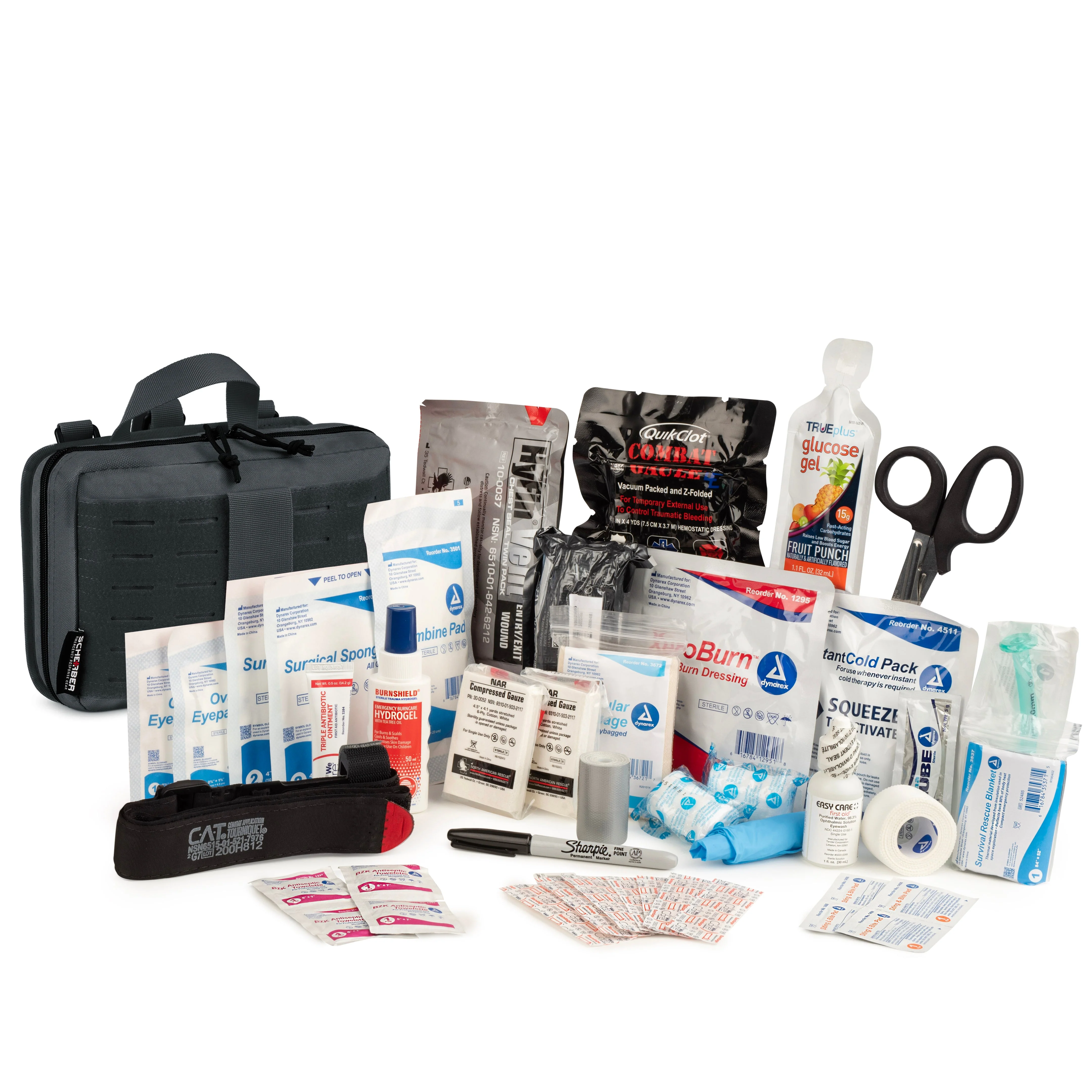 Scherber Vehicle IFAK Emergency Trauma Kit | 95+ Medical Supplies | Ultimate - Image 2