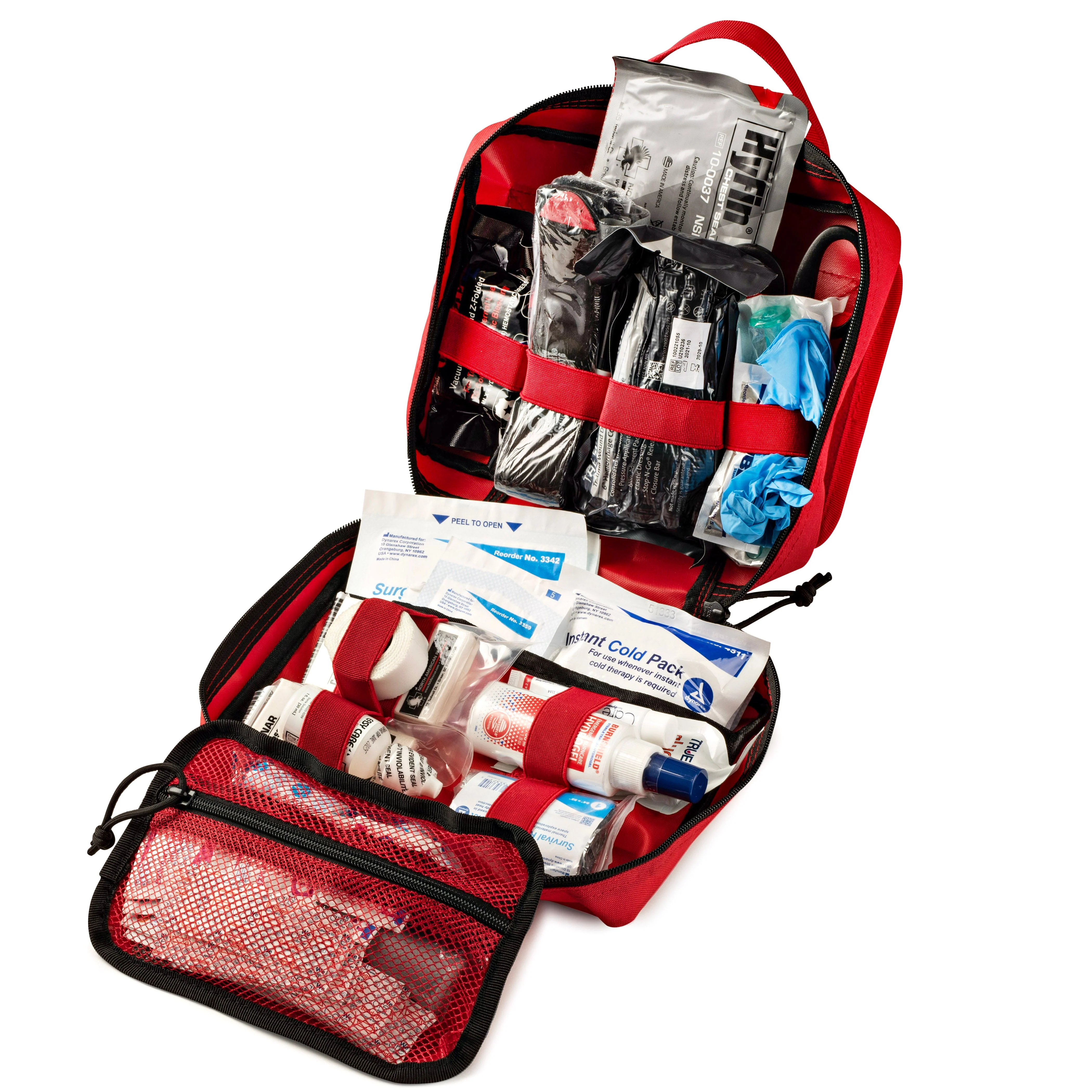 Scherber Vehicle IFAK Emergency Trauma Kit | 95+ Medical Supplies | Ultimate - Image 3