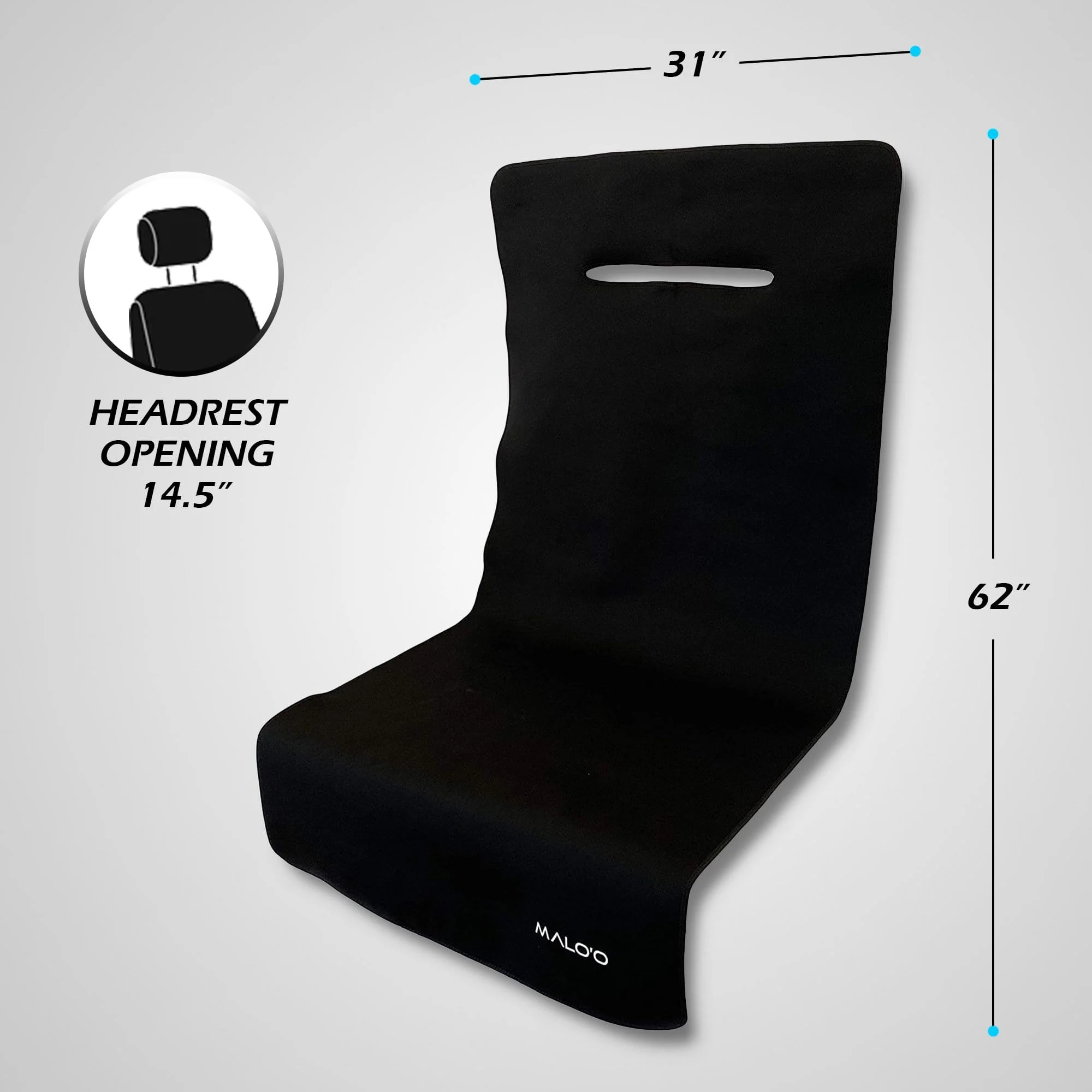 SeatGuard Non-Slip Waterproof Car Seat Cover (2 Pack) - Image 6