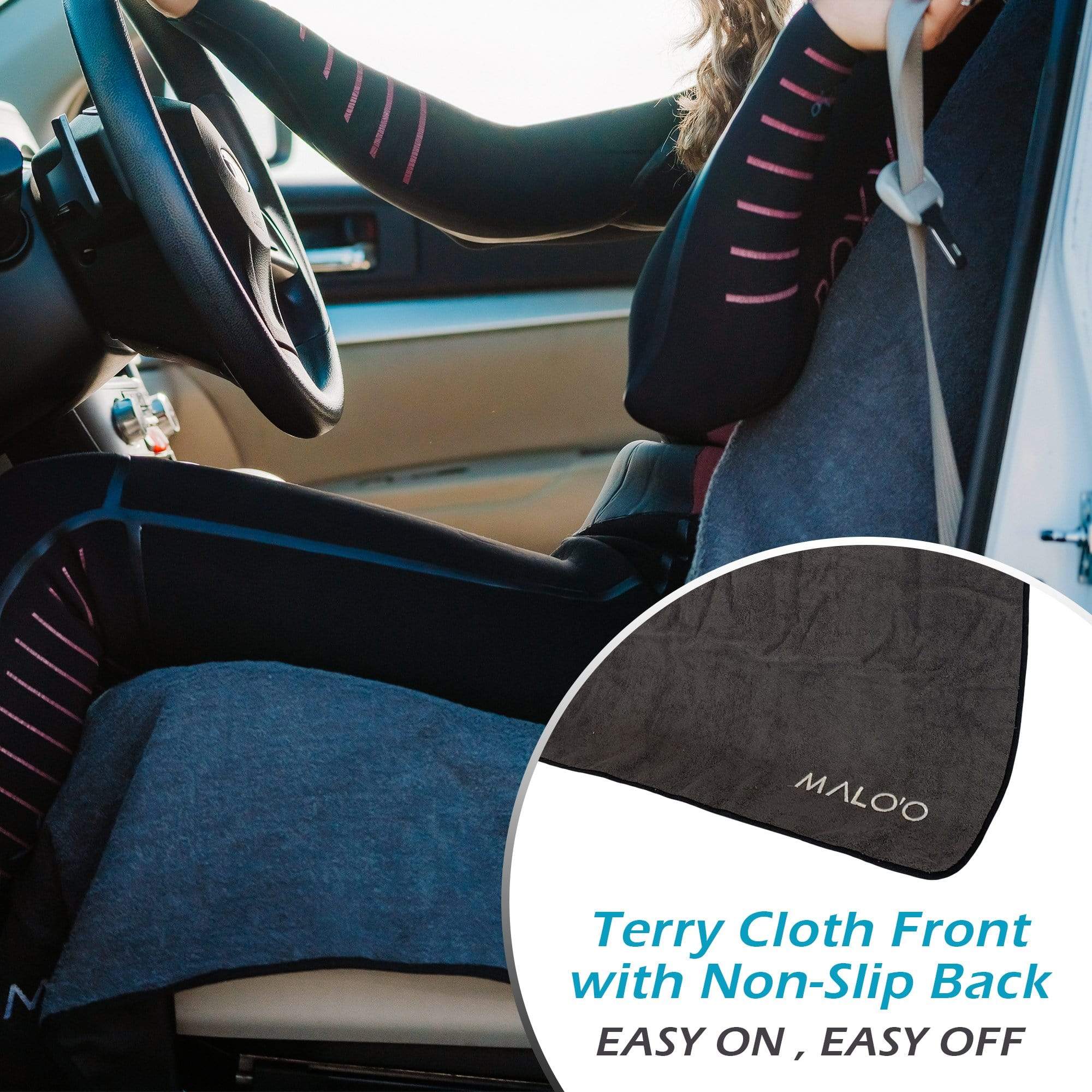 SeatGuard Terry Cloth Car Seat Cover (pair) - Image 3