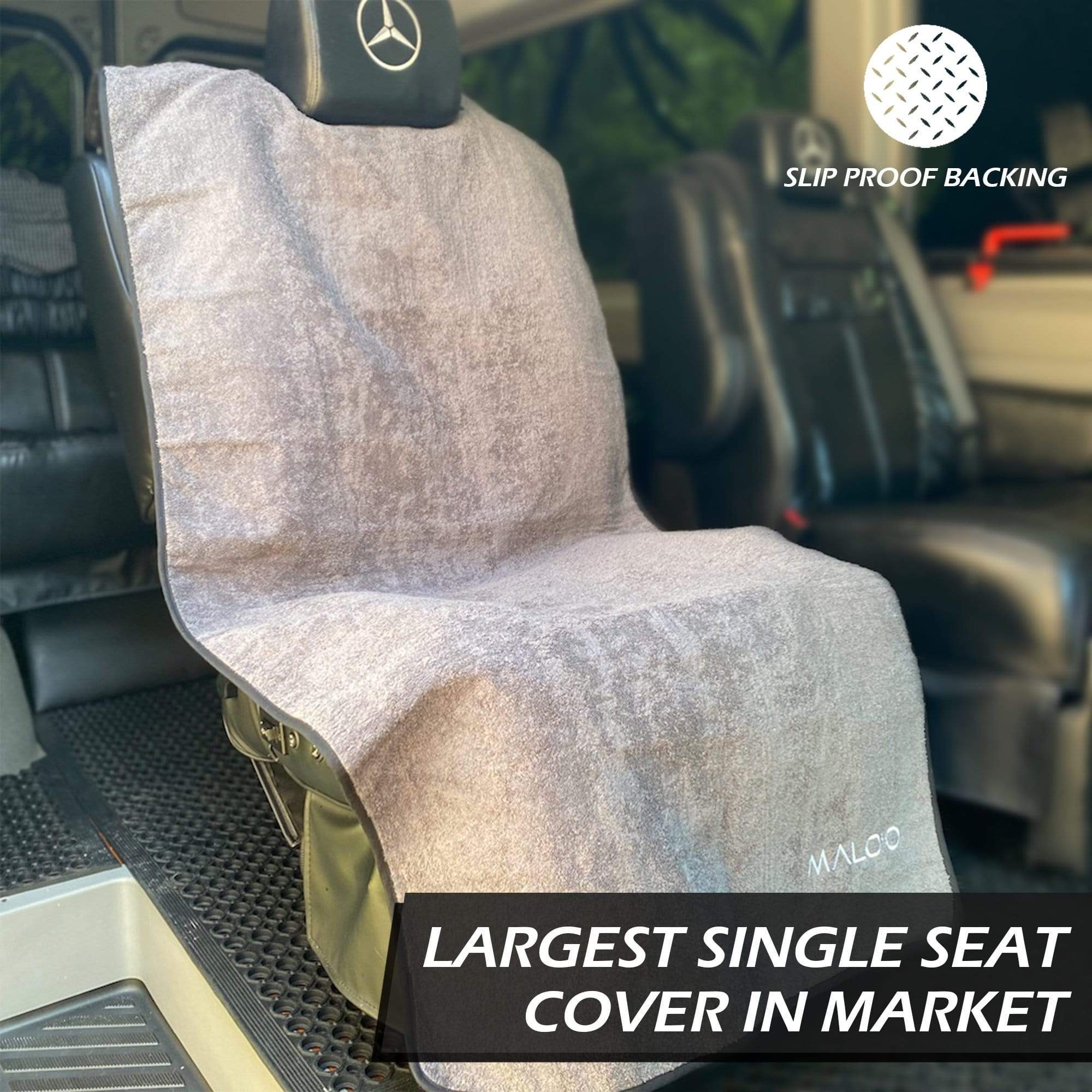 SeatGuard Terry Cloth Car Seat Cover (pair) - Image 6