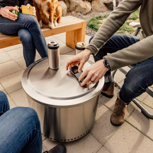 Solo Stove Stainless Steel Bonfire Essential Bundle 2.0 - Portable &amp; "Smokeless" - Image 3
