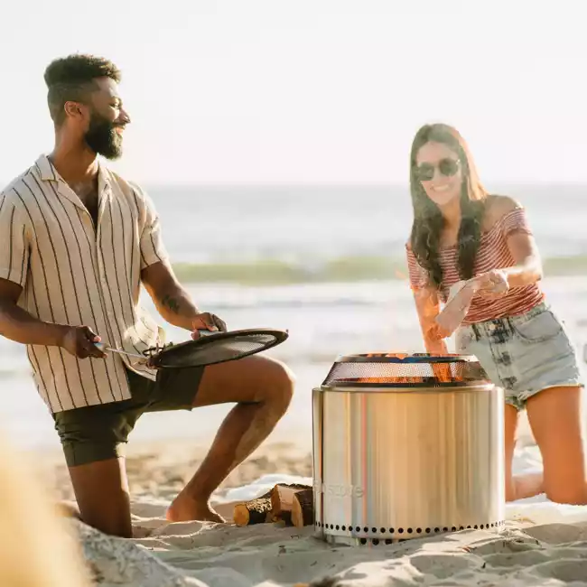 Solo Stove Stainless Steel Bonfire Ultimate Bundle 2.0 - Portable &amp; "Smokeless" - Image 5