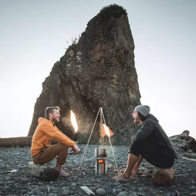 Solo Stove Stainless Steel Campfire Camp Stove Gear Kit - Portable & "Smokeless" - Image 4
