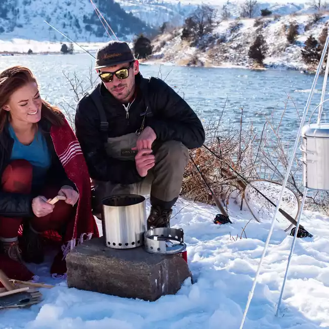 Solo Stove Stainless Steel Campfire Camp Stove - Portable &amp; "Smokeless" - Image 3