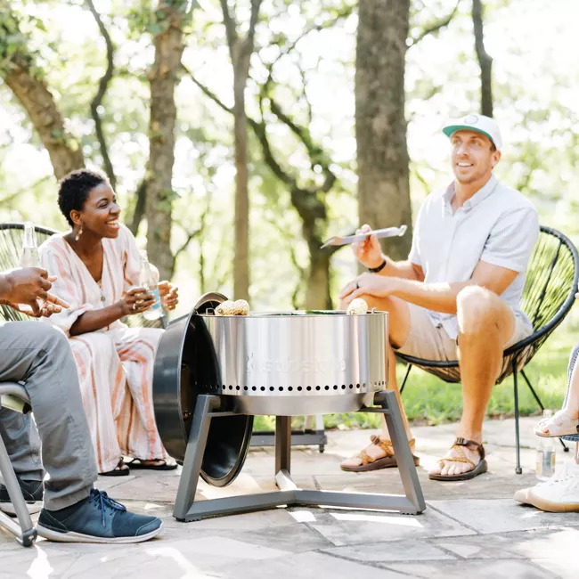 Solo Stove Stainless Steel Grill Ultimate Bundle - Portable &amp; "Smokeless" - Image 2