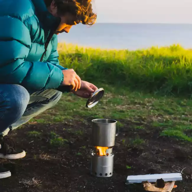 Solo Stove Stainless Steel Lite Camp Stove Gear Kit - Portable & "Smokeless" - Image 7