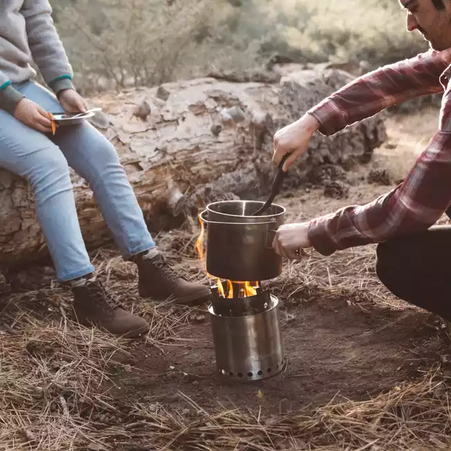 Solo Stove Stainless Steel Titan Camp Stove - Portable &amp; "Smokeless" - Image 3