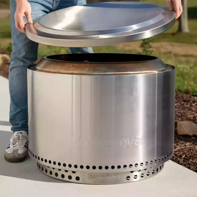 Solo Stove Stainless Steel Yukon Backyard Bundle 2.0 - Portable &amp; "Smokeless" - Image 3