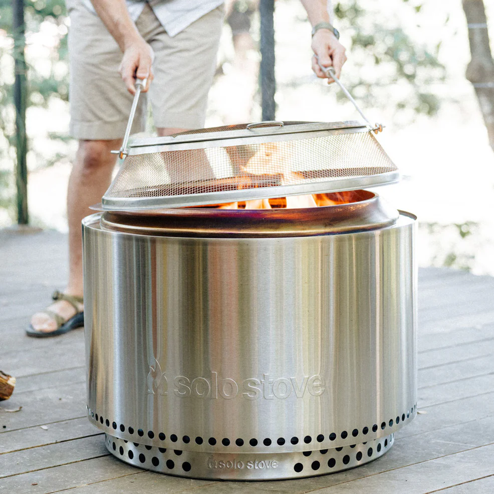 Solo Stove Yukon 1.0 Backyard Bundle - Stainless Steel Fire Pit - 27" Diameter - Portable &amp; "Smokeless" - Image 10