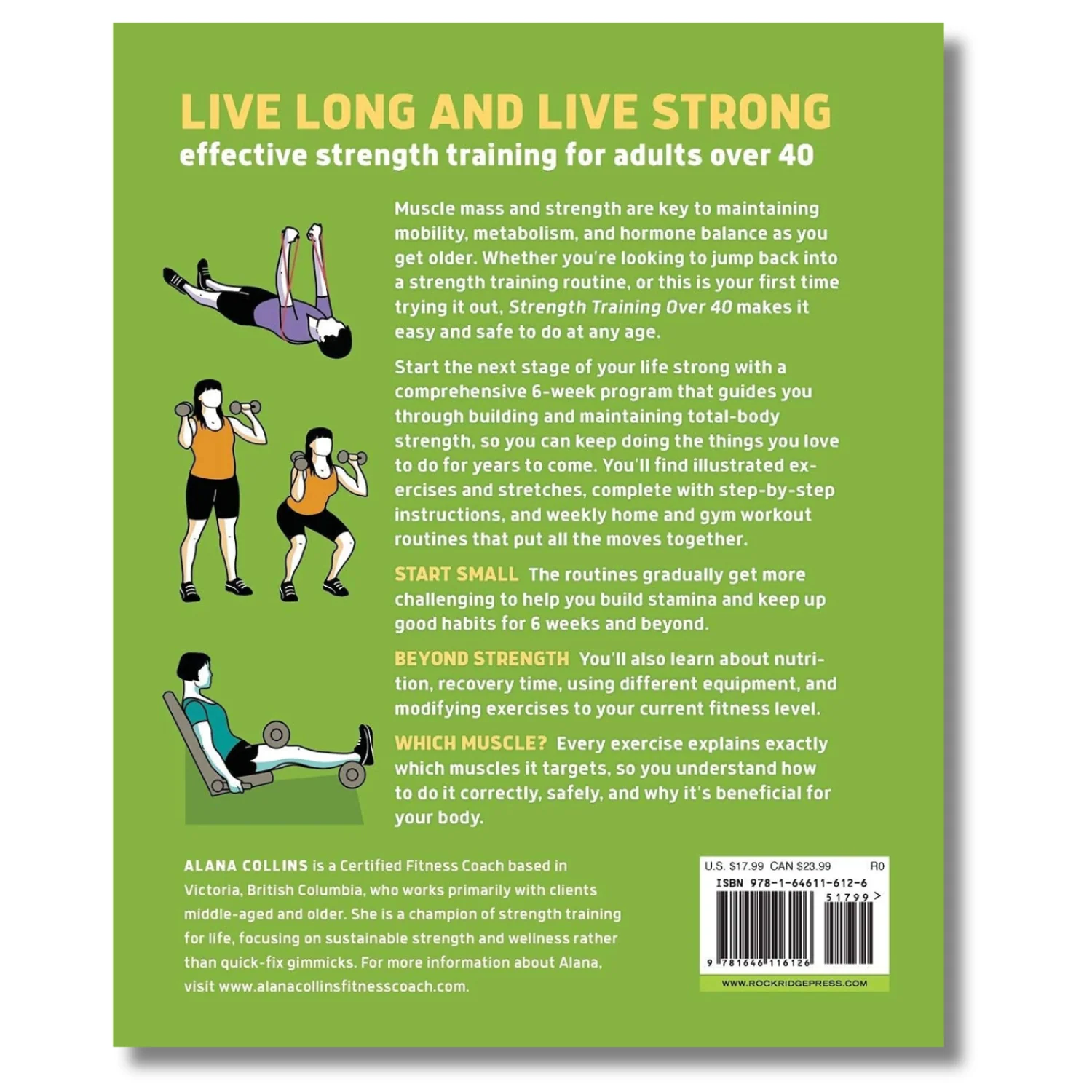 Strength Training Over 40: A 6-Week Program to Build Muscle and Agility (Spiral Bound) - Image 2