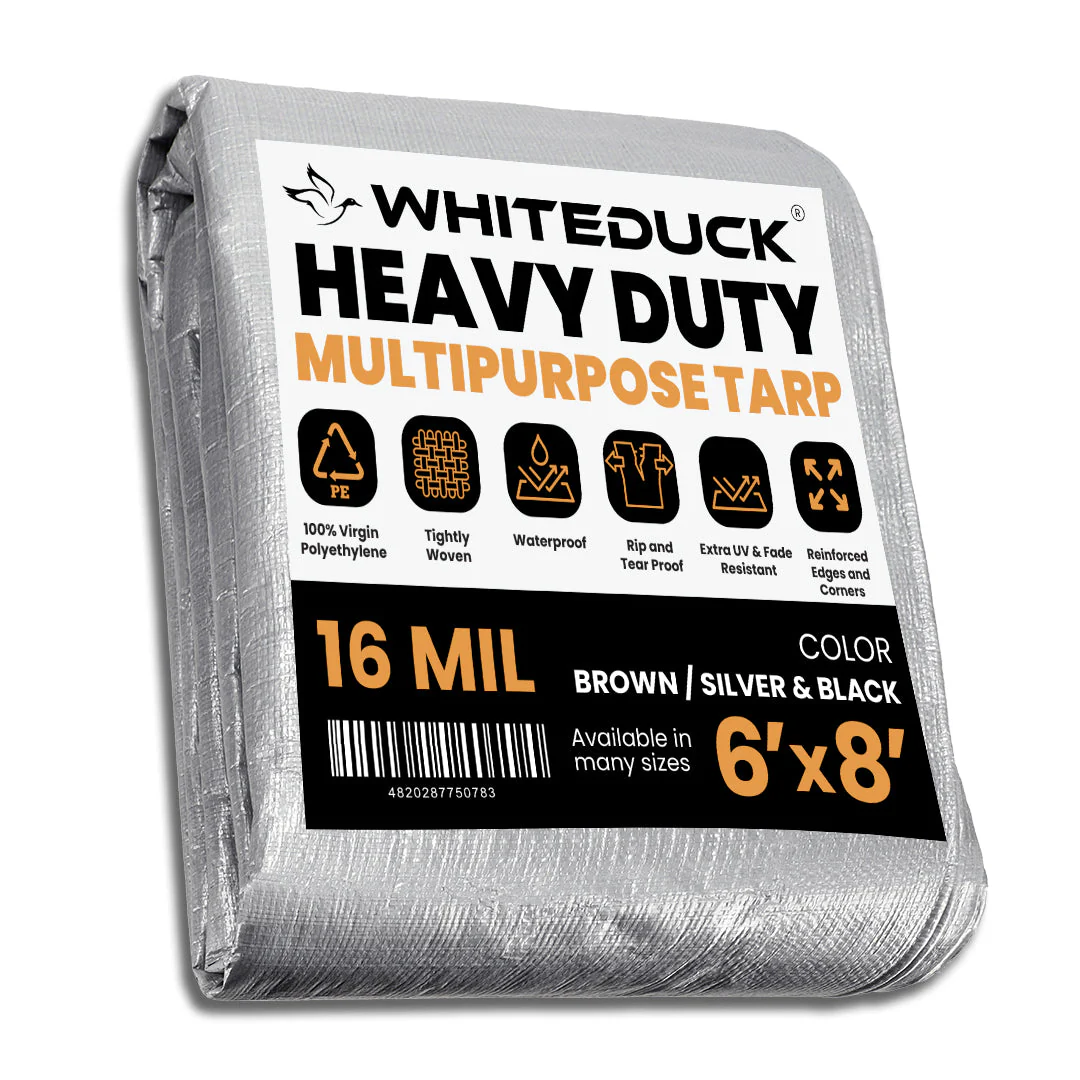 Super Heavy Duty Poly Tarp Cover Thick 16 Mil, 8 oz - Image 31