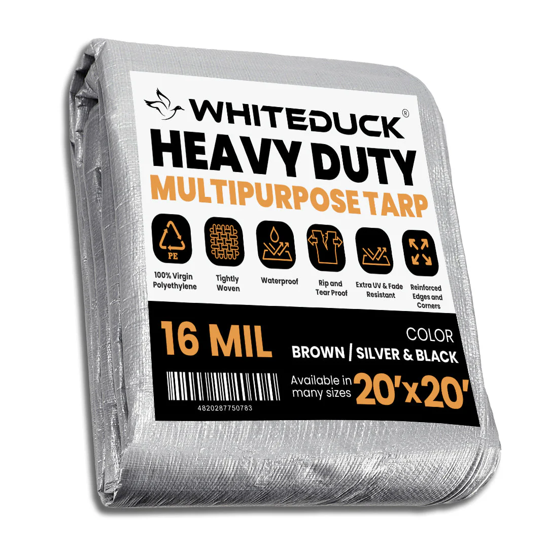 Super Heavy Duty Poly Tarp Cover Thick 16 Mil, 8 oz - Image 44