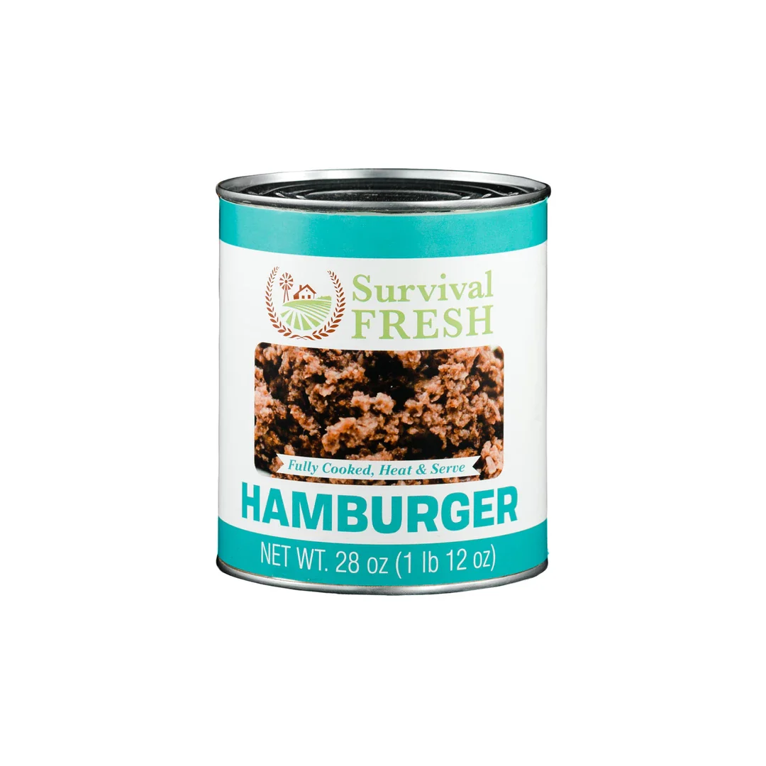 Survival Fresh Meats - Ground Beef 28 oz cans - Case of 12 - Image 7